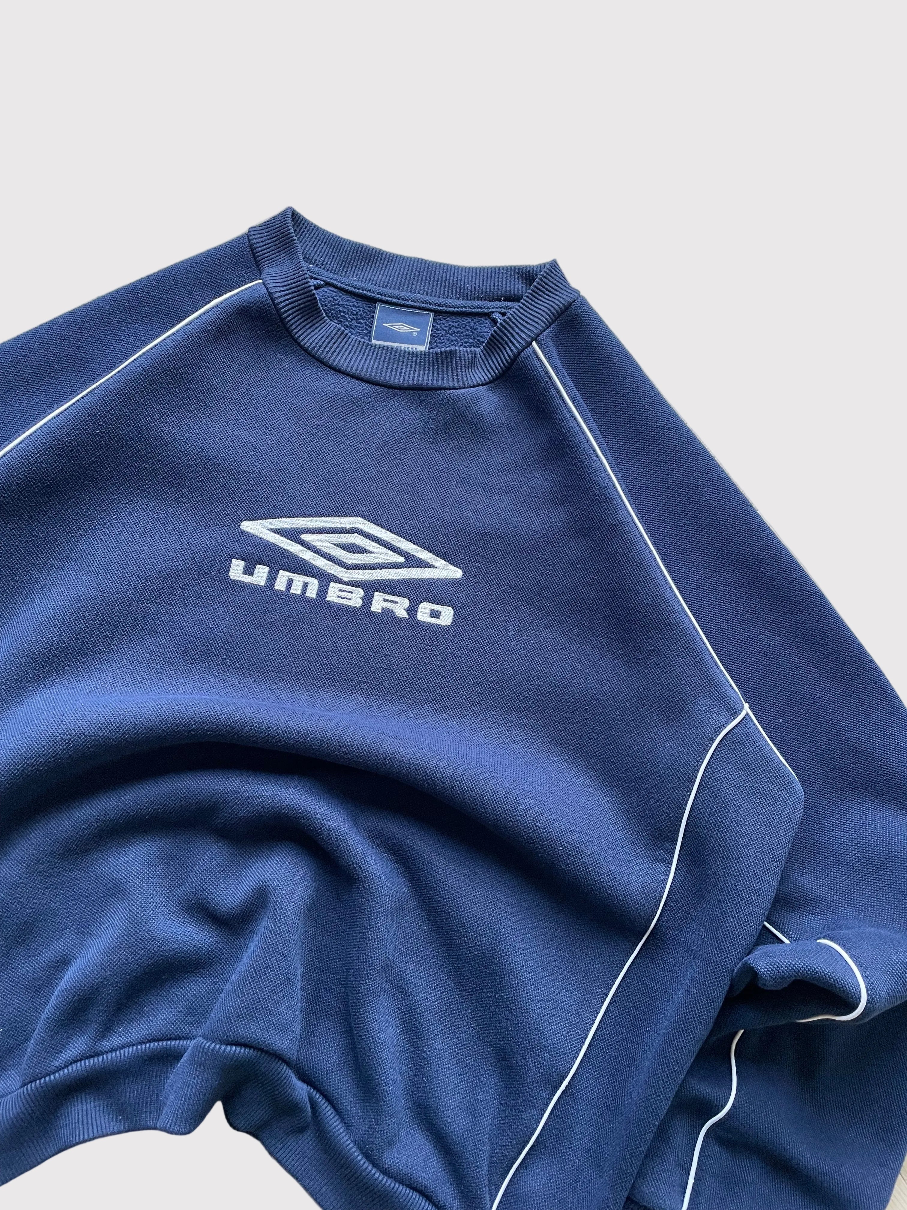 Umbro Knit Sweatshirt 2000's Navy (M)