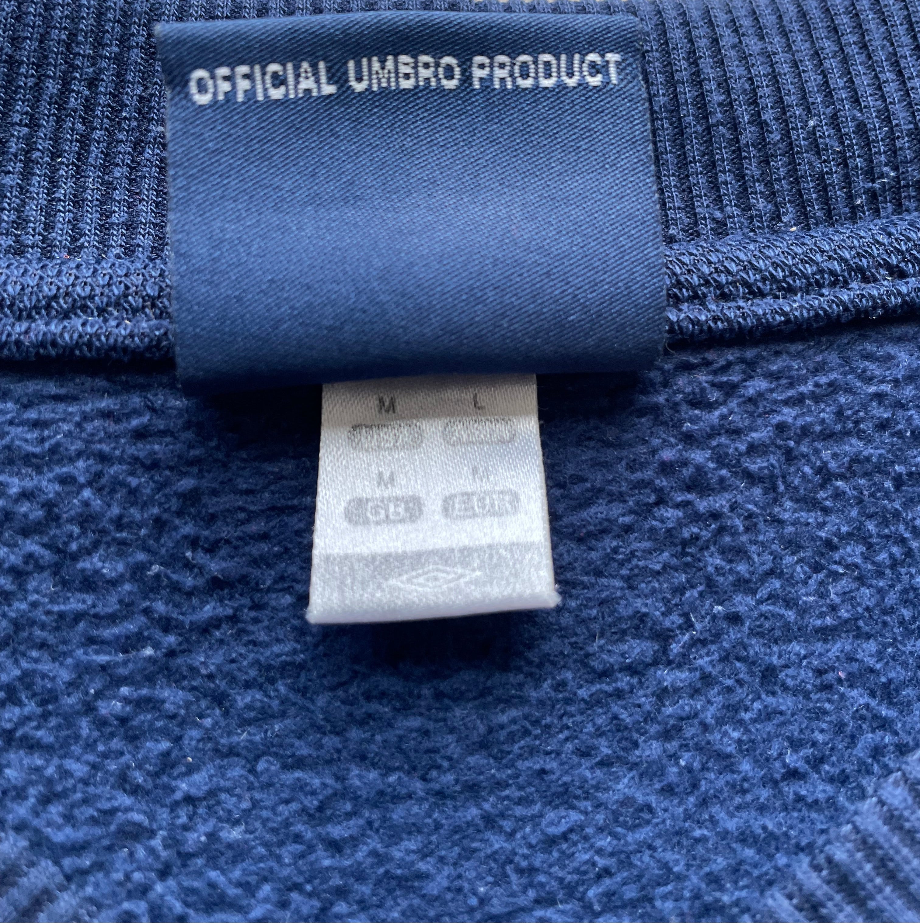 Umbro Knit Sweatshirt 2000's Navy (M)