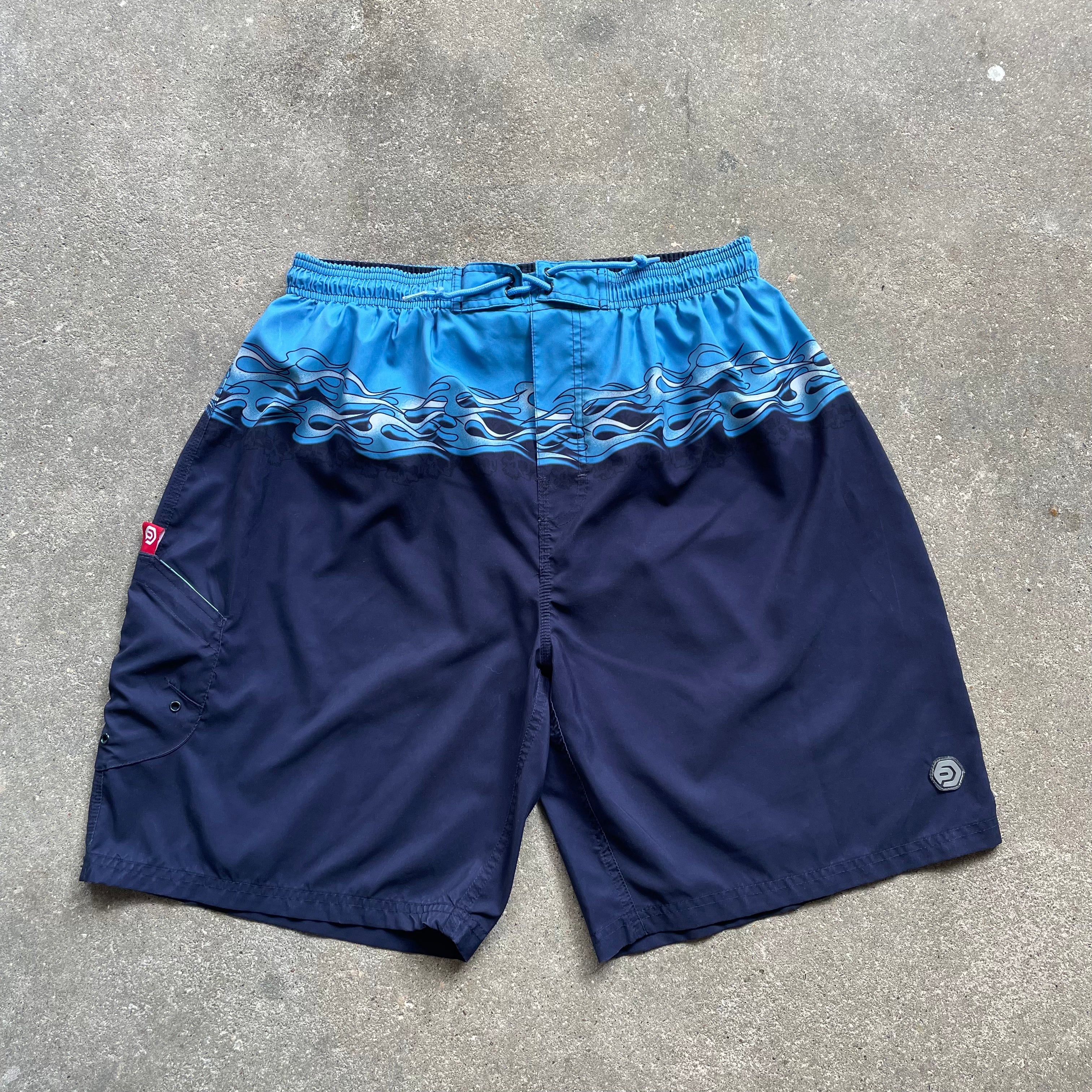 90's OP Ocean Pacific Board/Swim Shorts (32)