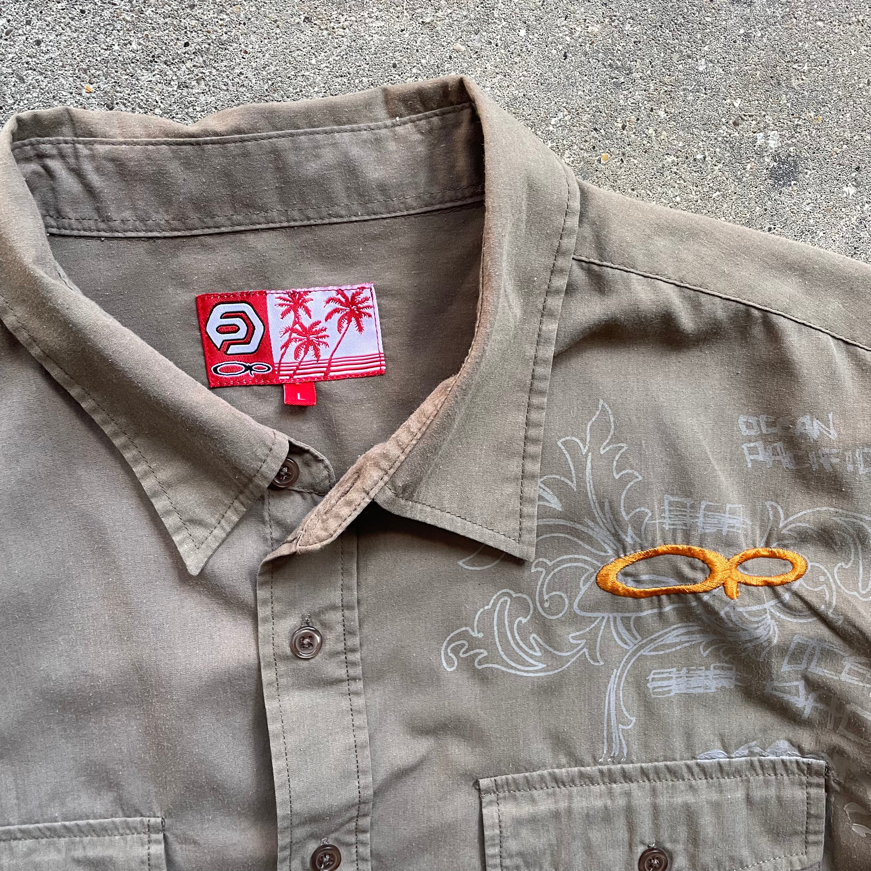 90's OP Ocean Pacific Surf Shirt (L)