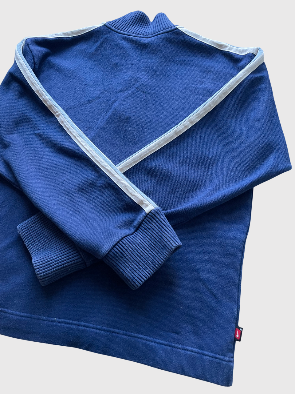 Nike 1/4 Zip Knit Sweatshirt 00's Navy