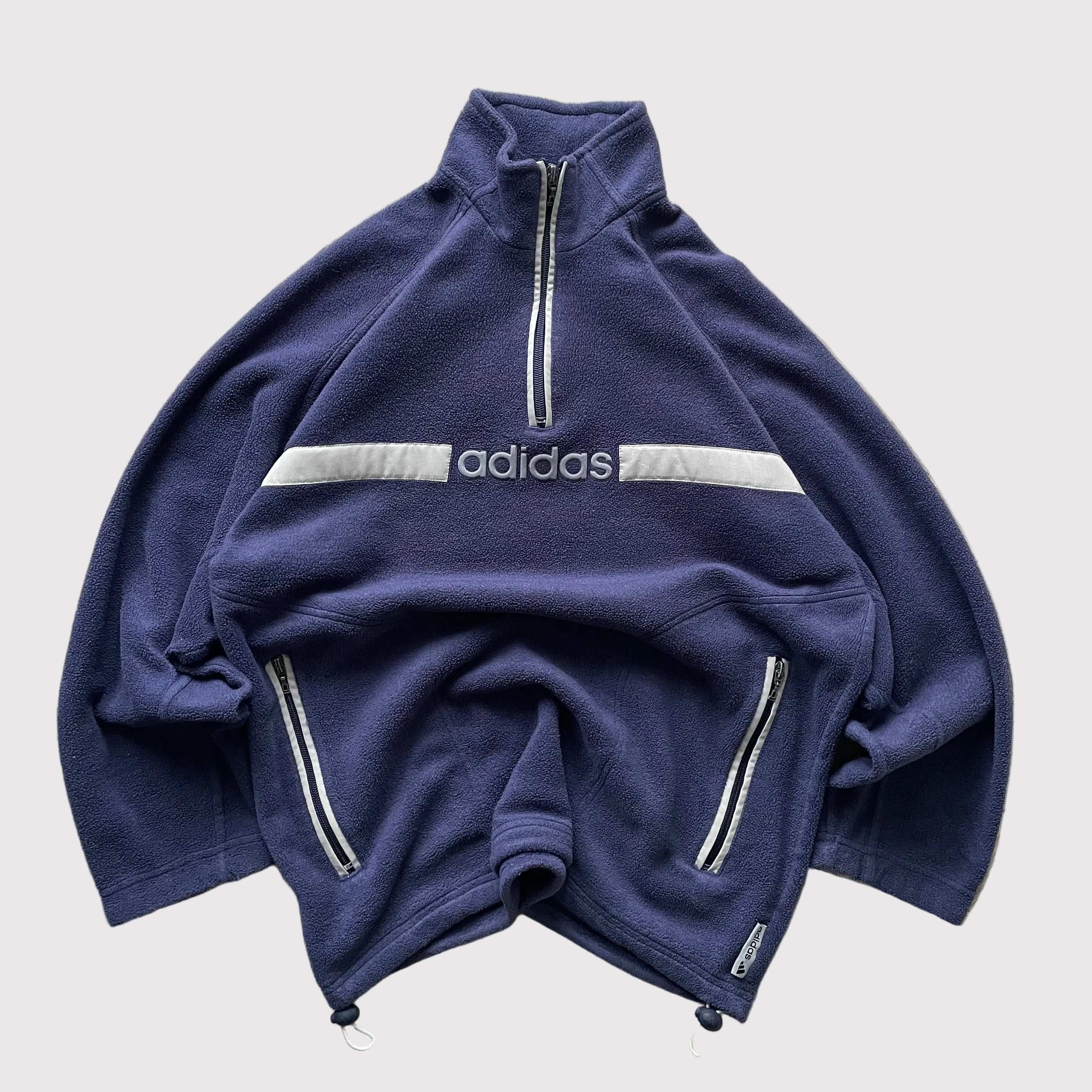 Adidas 1/4 Zip Fleece 00's Navy (S)