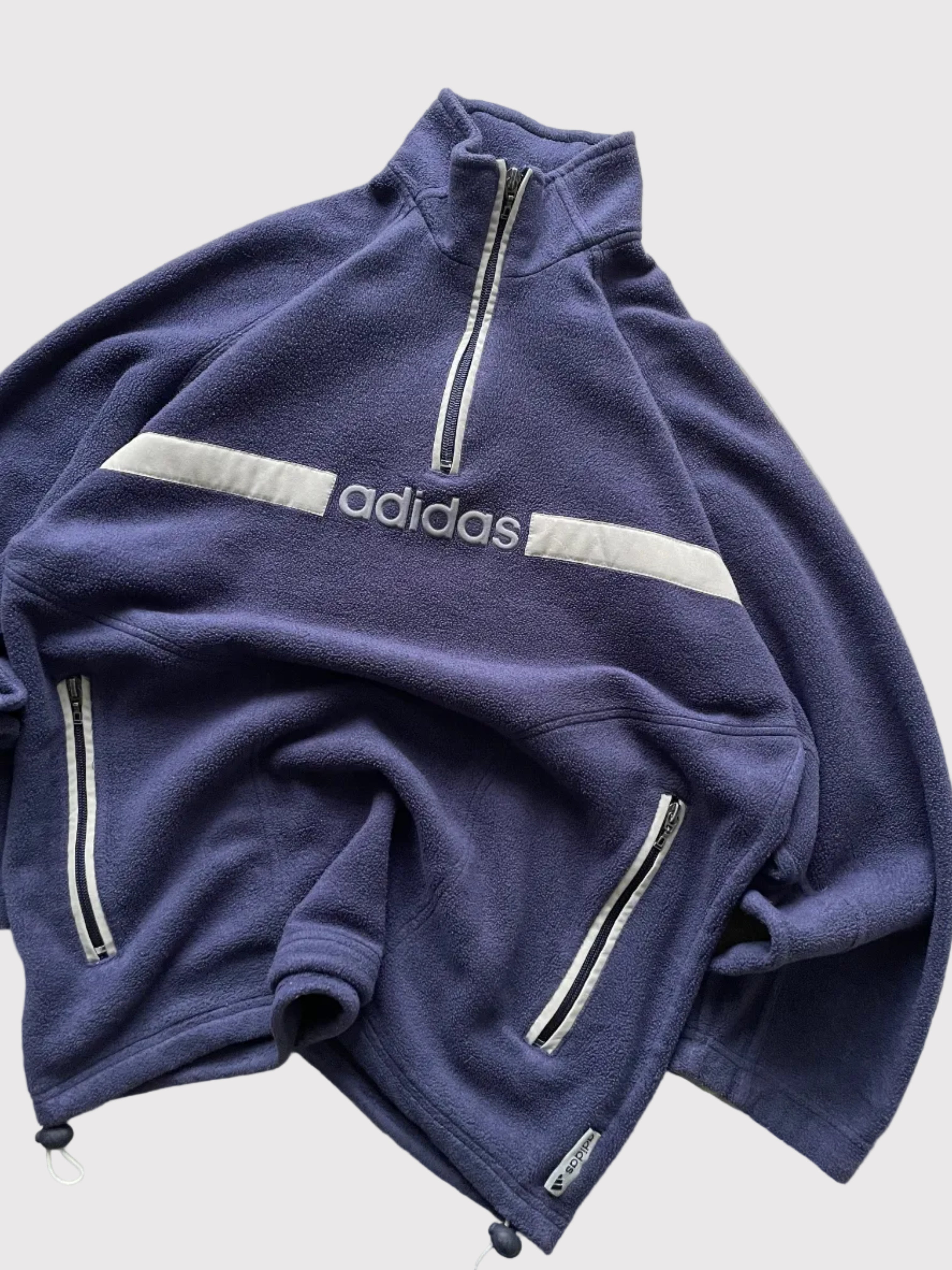 Adidas 1/4 Zip Fleece 00's Navy (S)