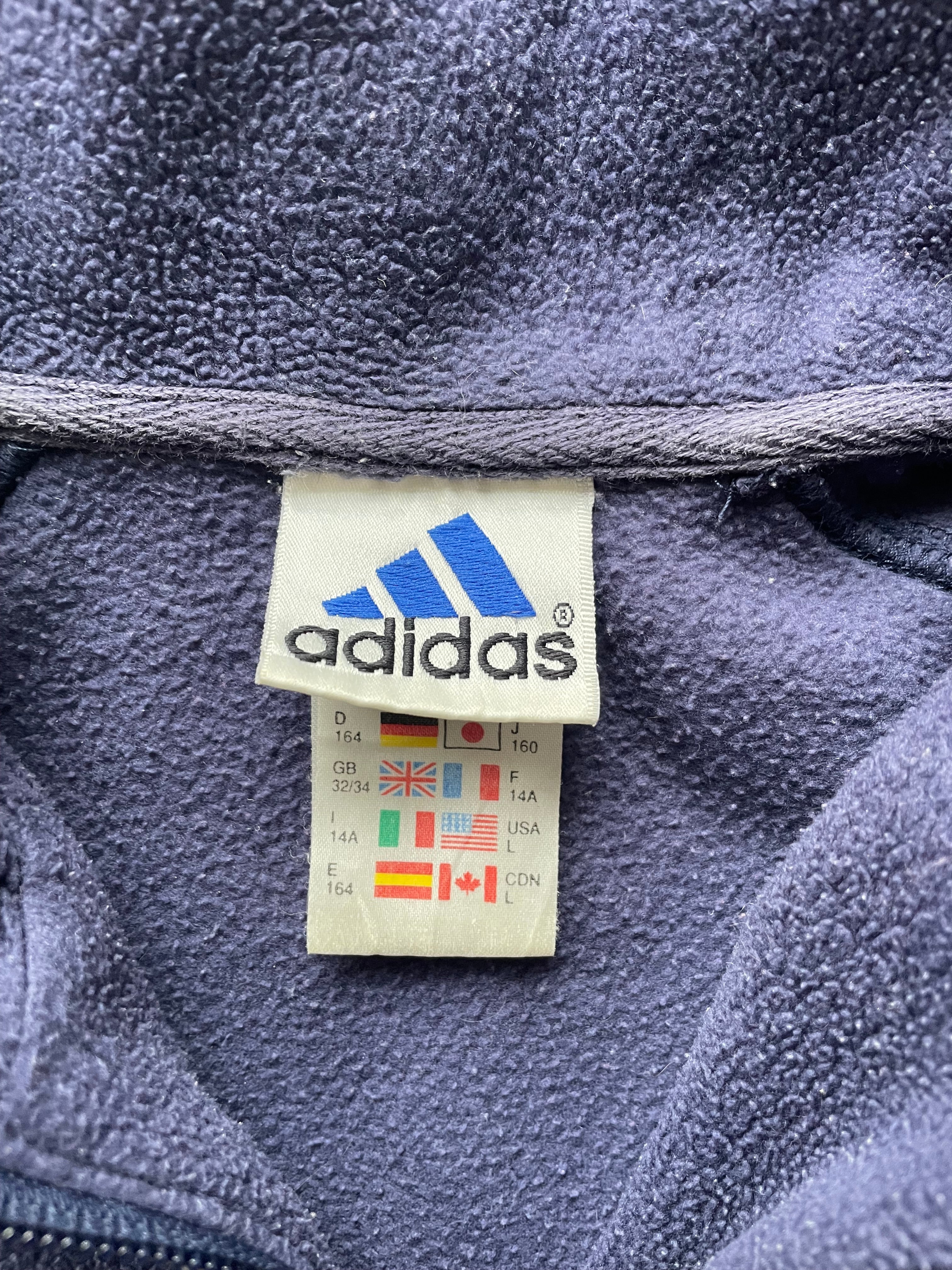 Adidas 1/4 Zip Fleece 00's Navy (S)
