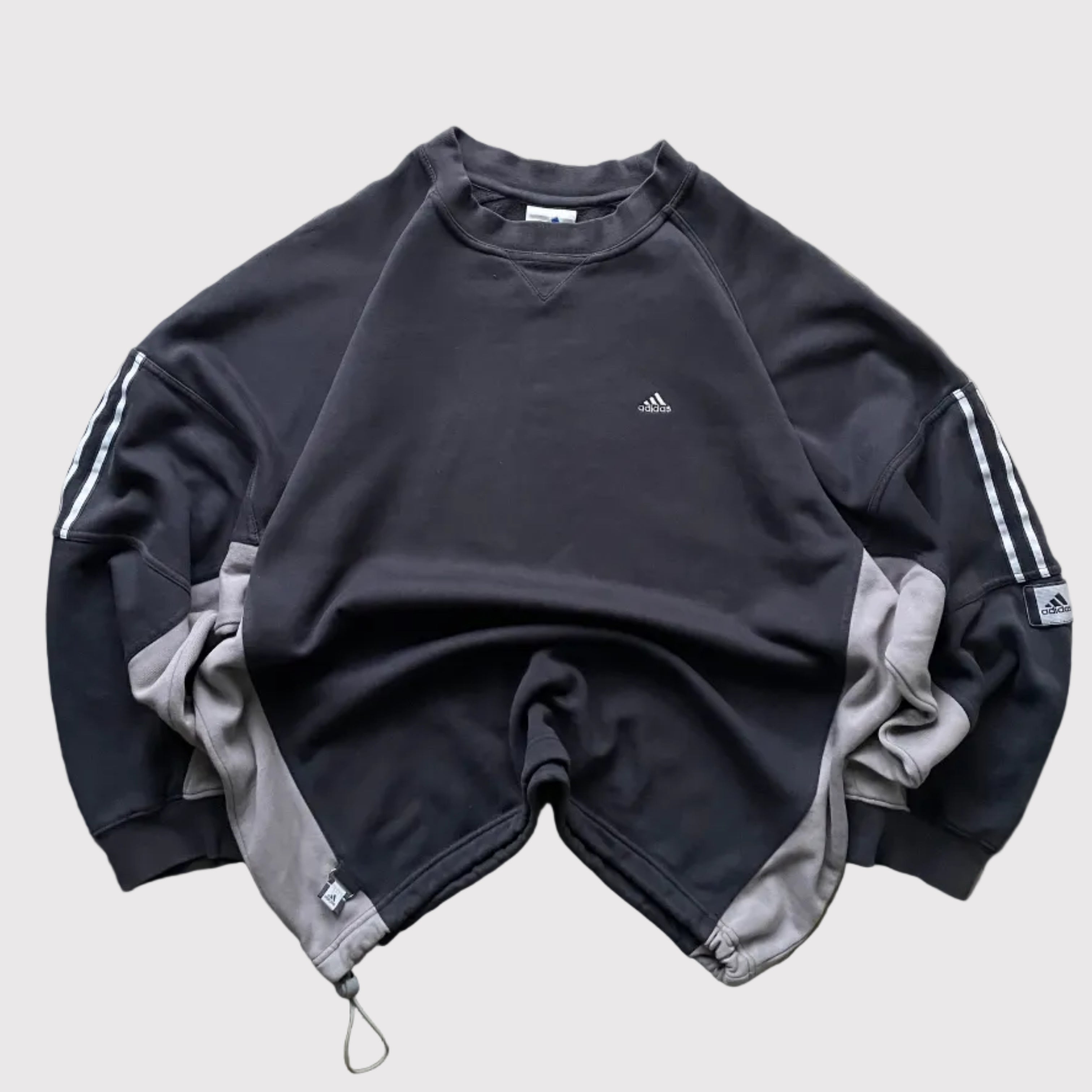 Adidas Sweatshirt 00's Charcoal Grey (M)