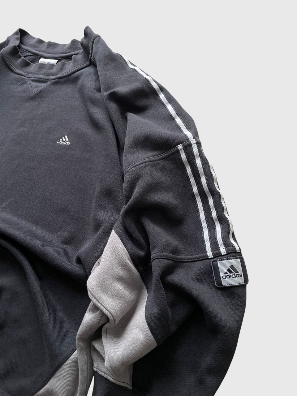 Adidas Sweatshirt 00's Charcoal Grey (M)