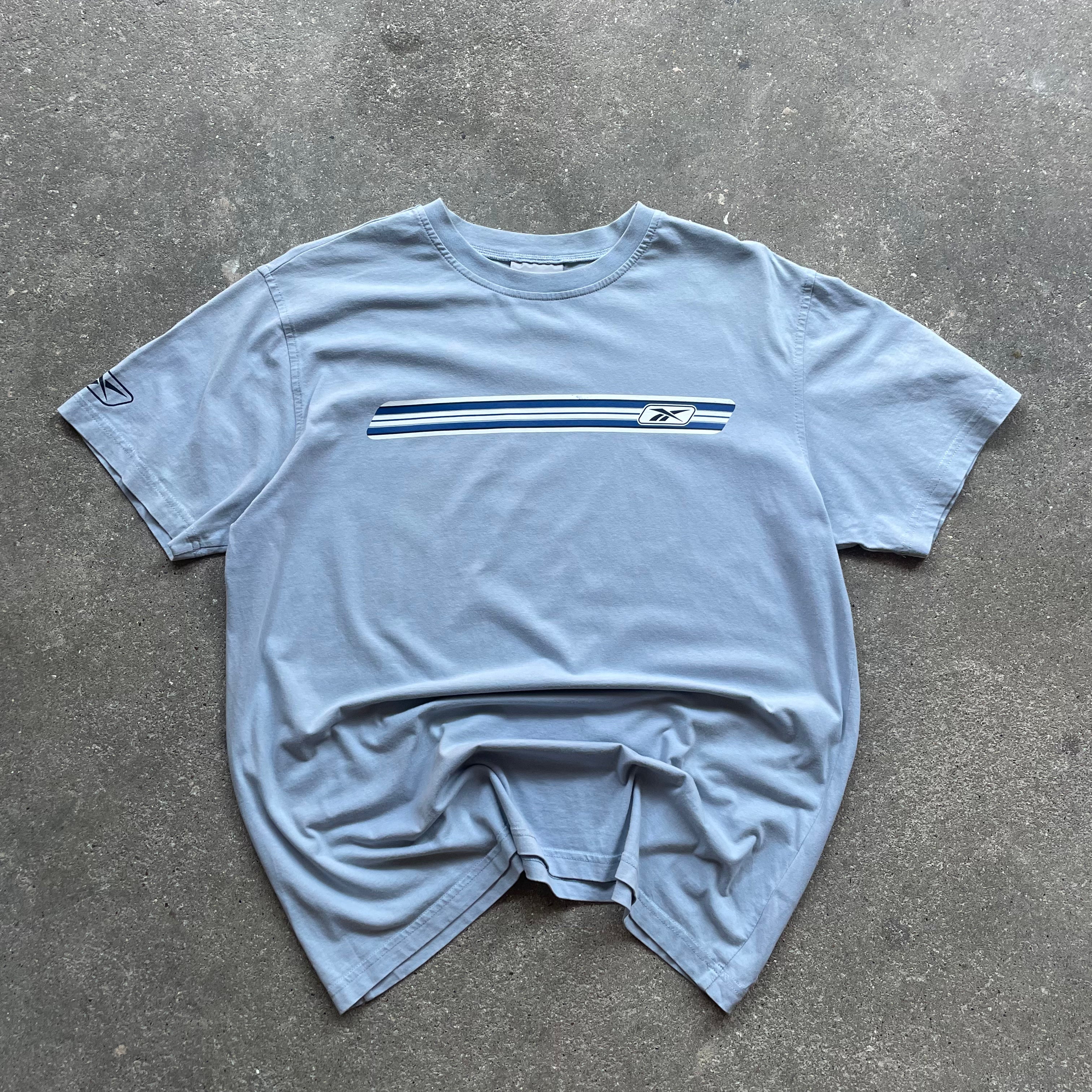 2000's Reebok Tee Light Blue (M)