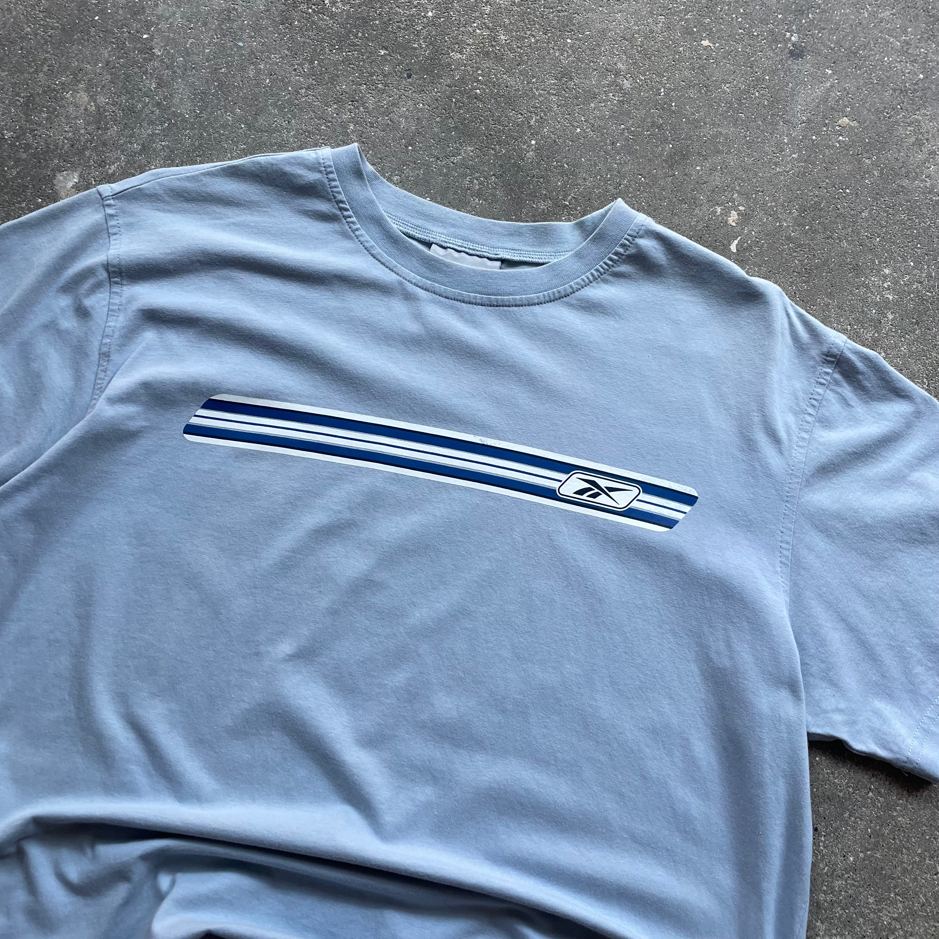 2000's Reebok Tee Light Blue (M)