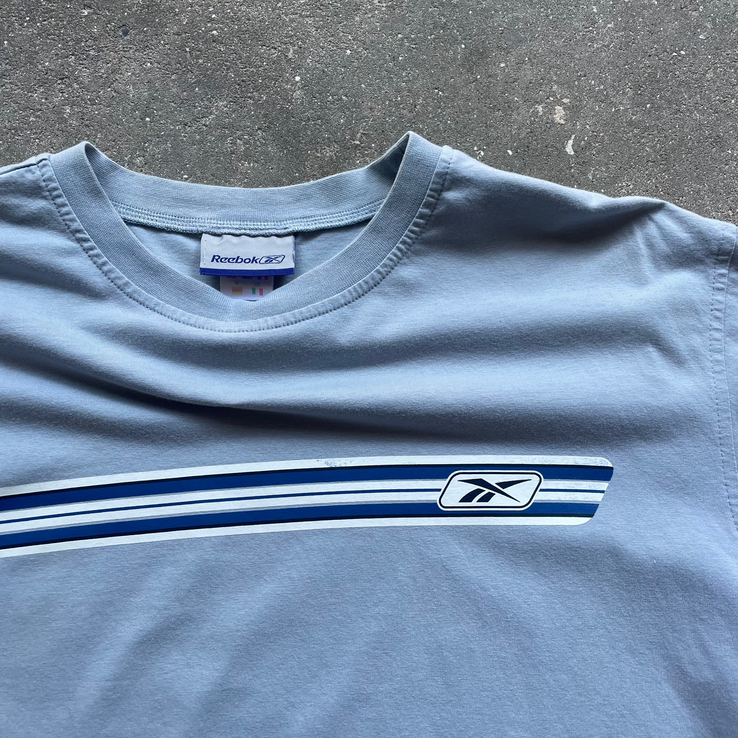 2000's Reebok Tee Light Blue (M)