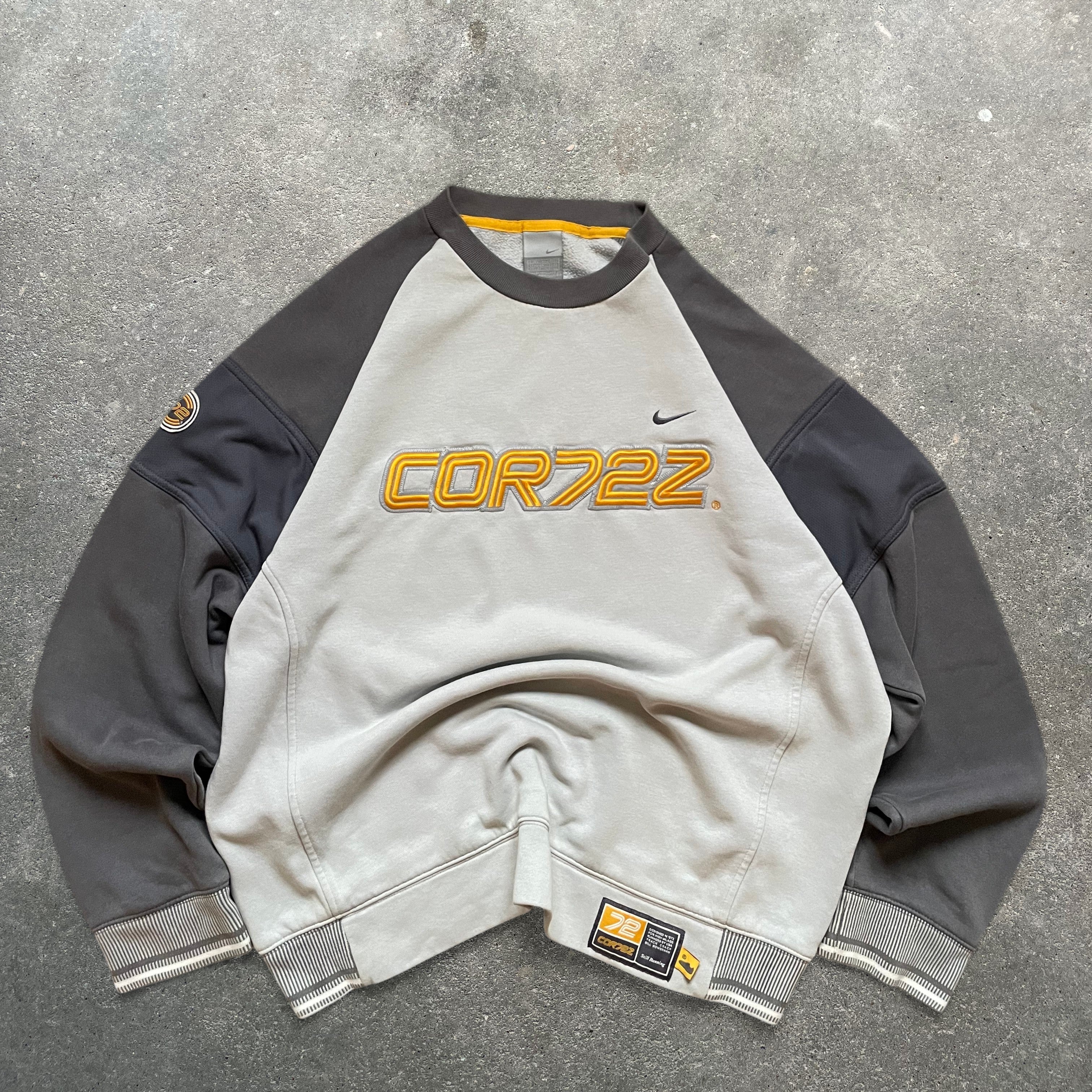 2000's Nike Cortez Sweatshirt Grey (L)