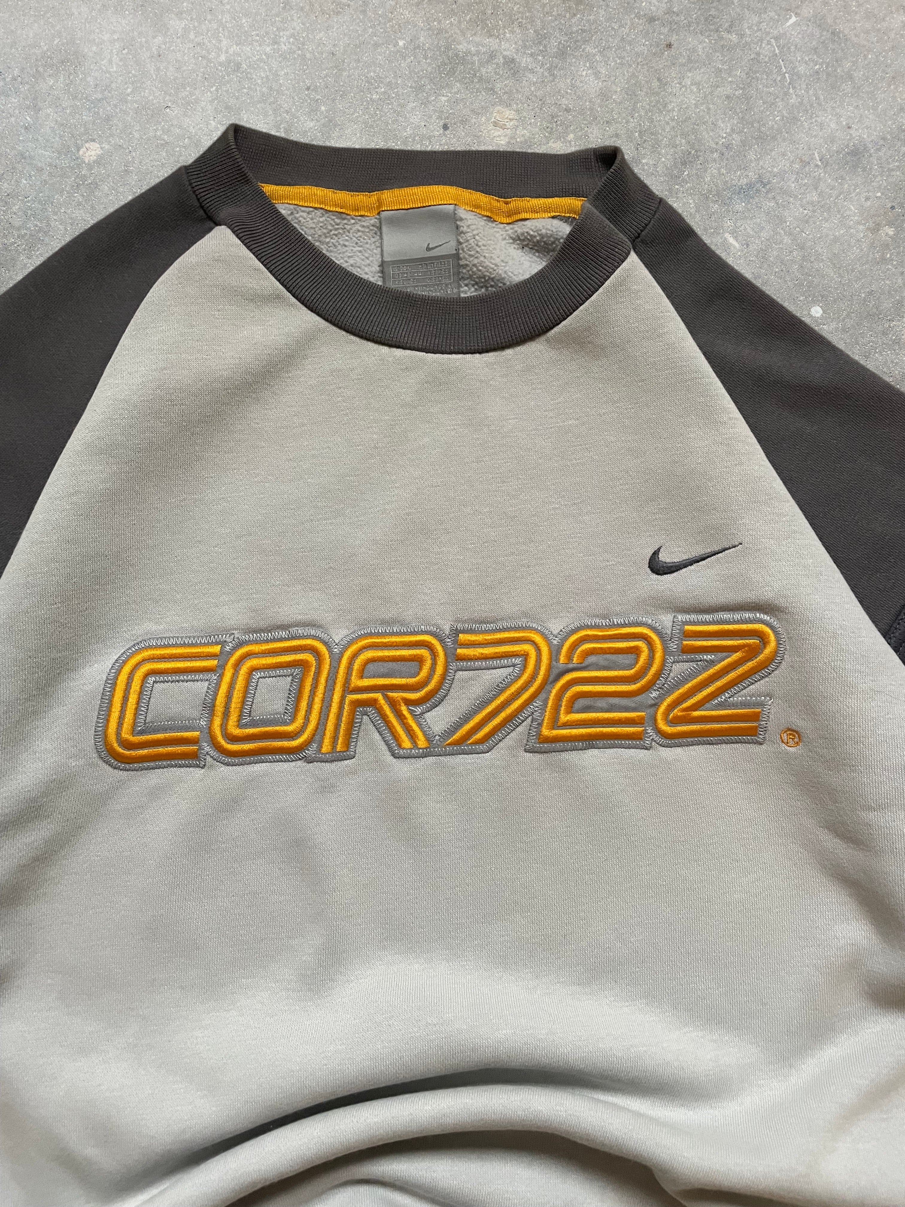2000's Nike Cortez Sweatshirt Grey (L)