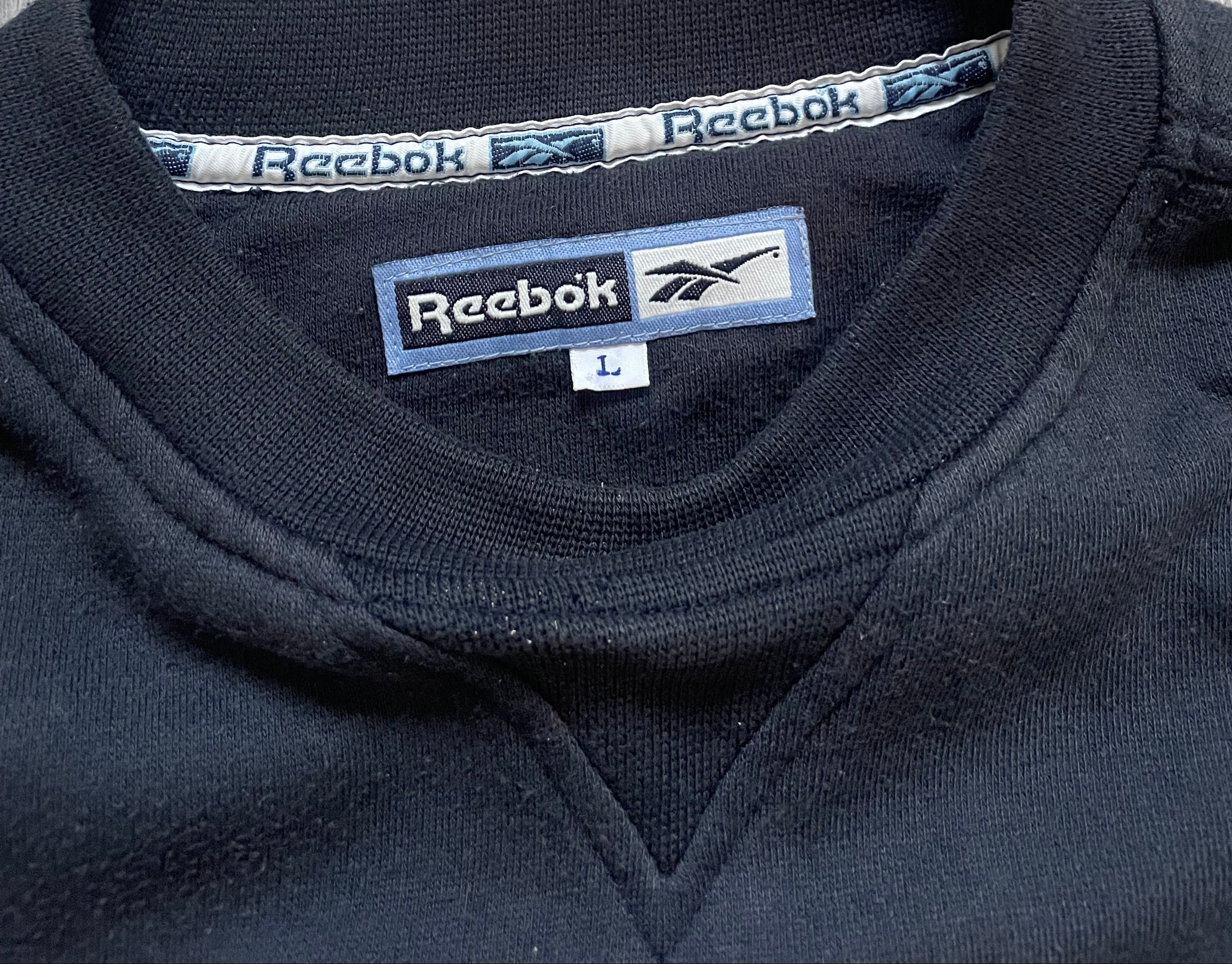 Reebok Sweatshirt Navy/Red (L)