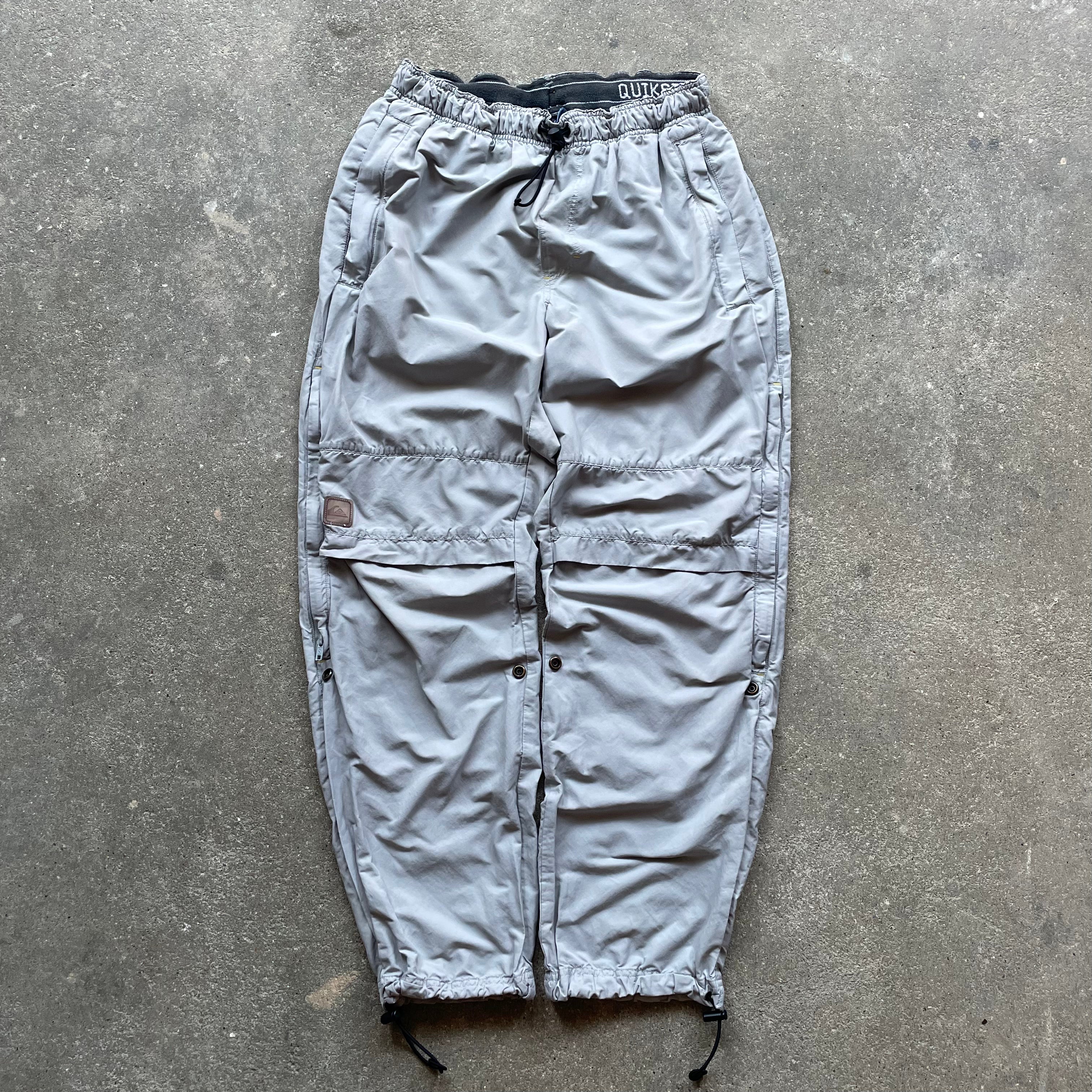90's Quiksilver Baggy Cargos (S)