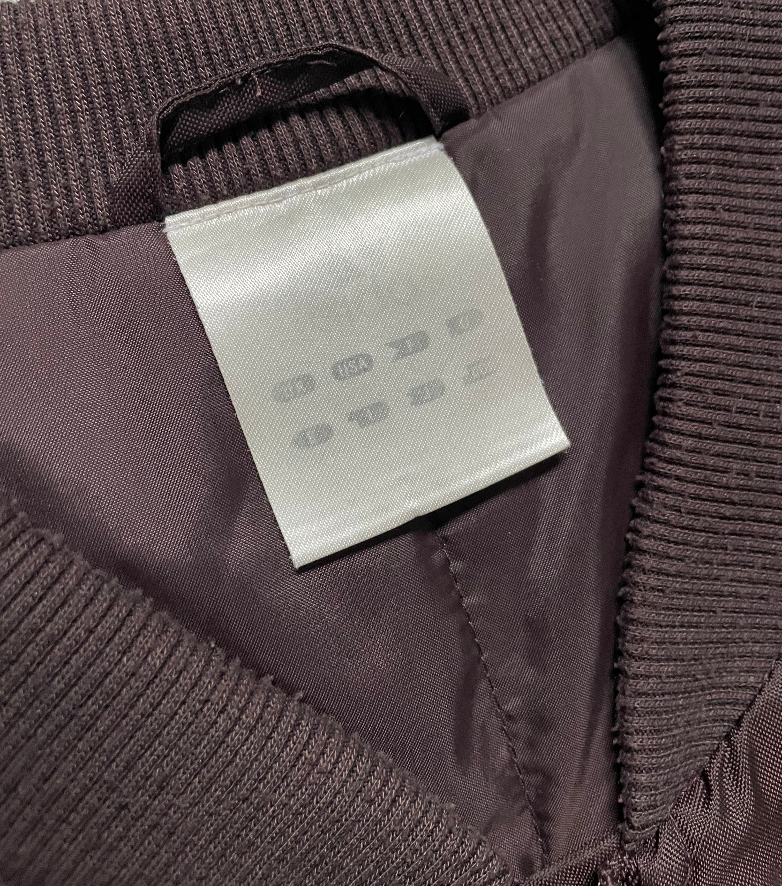 Adidas Spell-Out Bomber Jacket Brown (L)