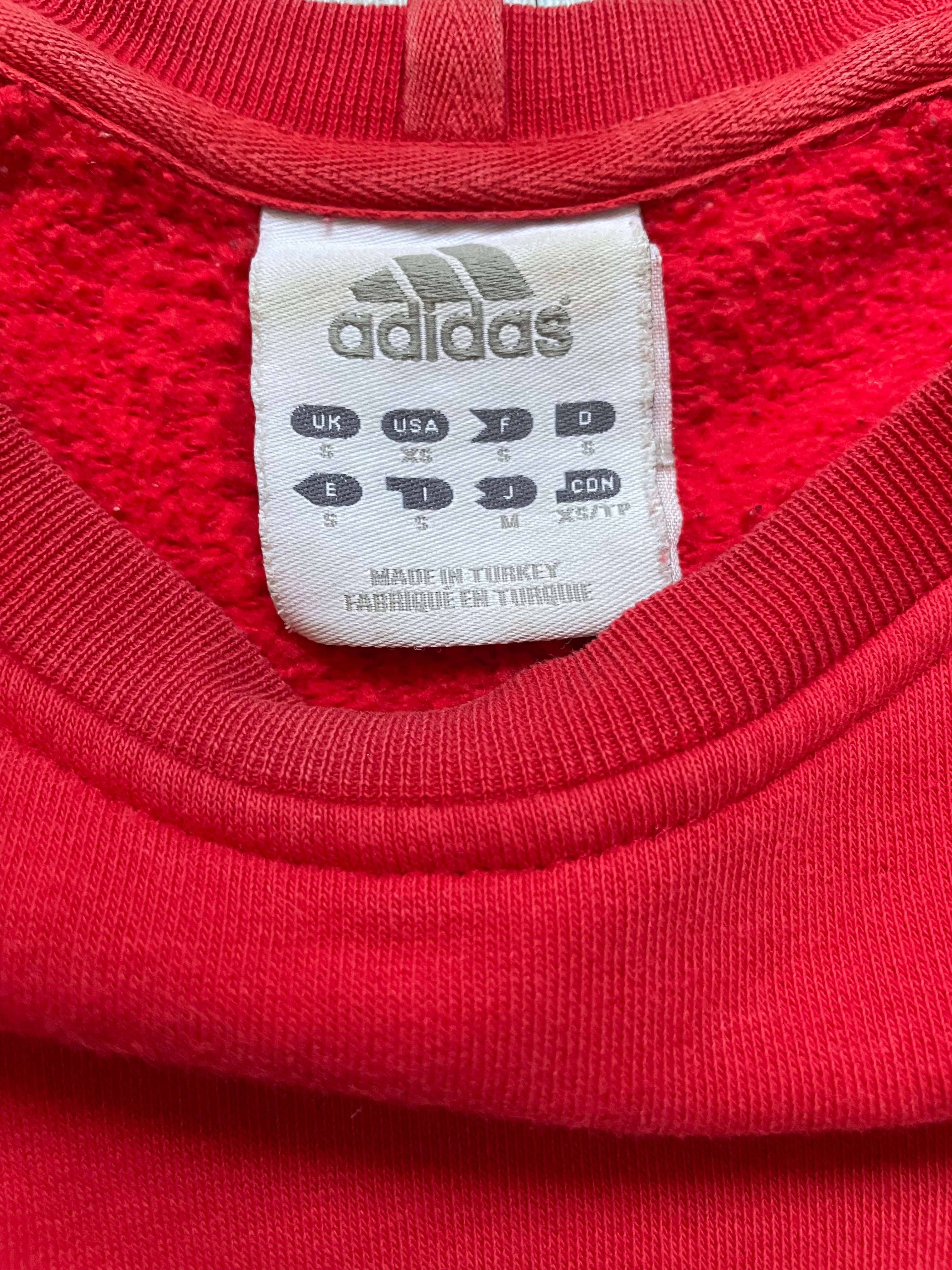 Adidas Sweatshirt Red (S)