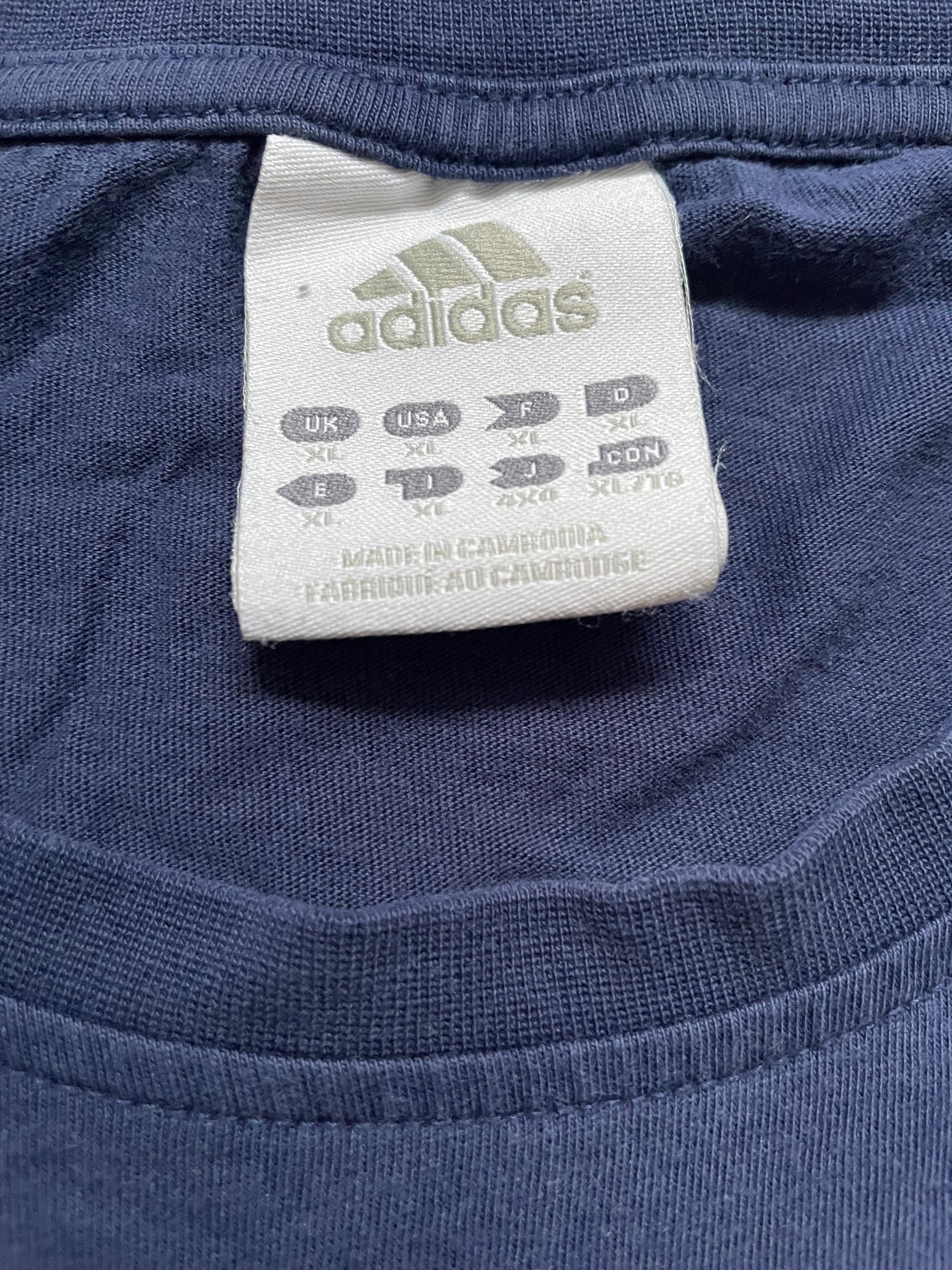 Adidas T-Shirt Navy 2000's (XL)