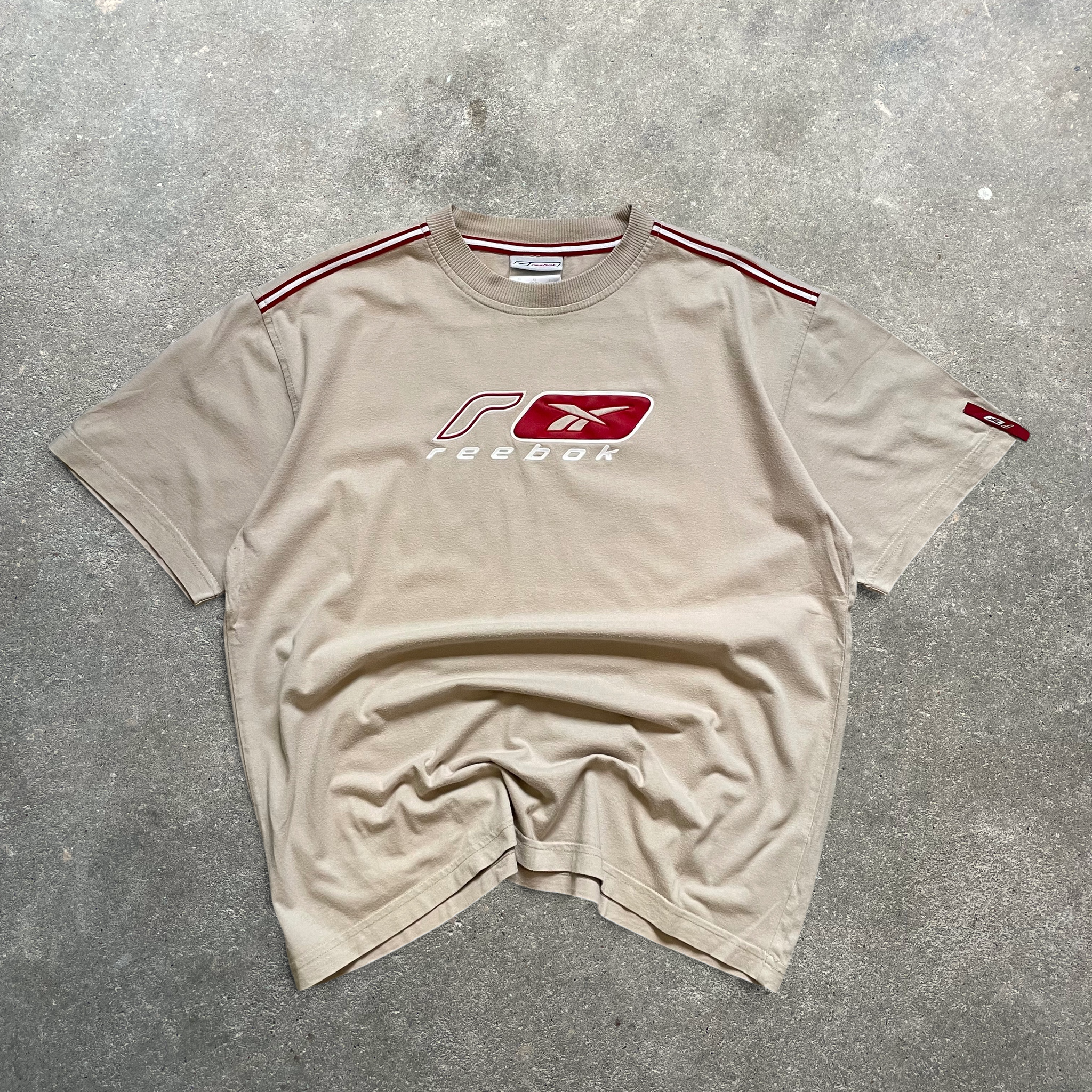 2000's Reebok Tee Beige (XS)