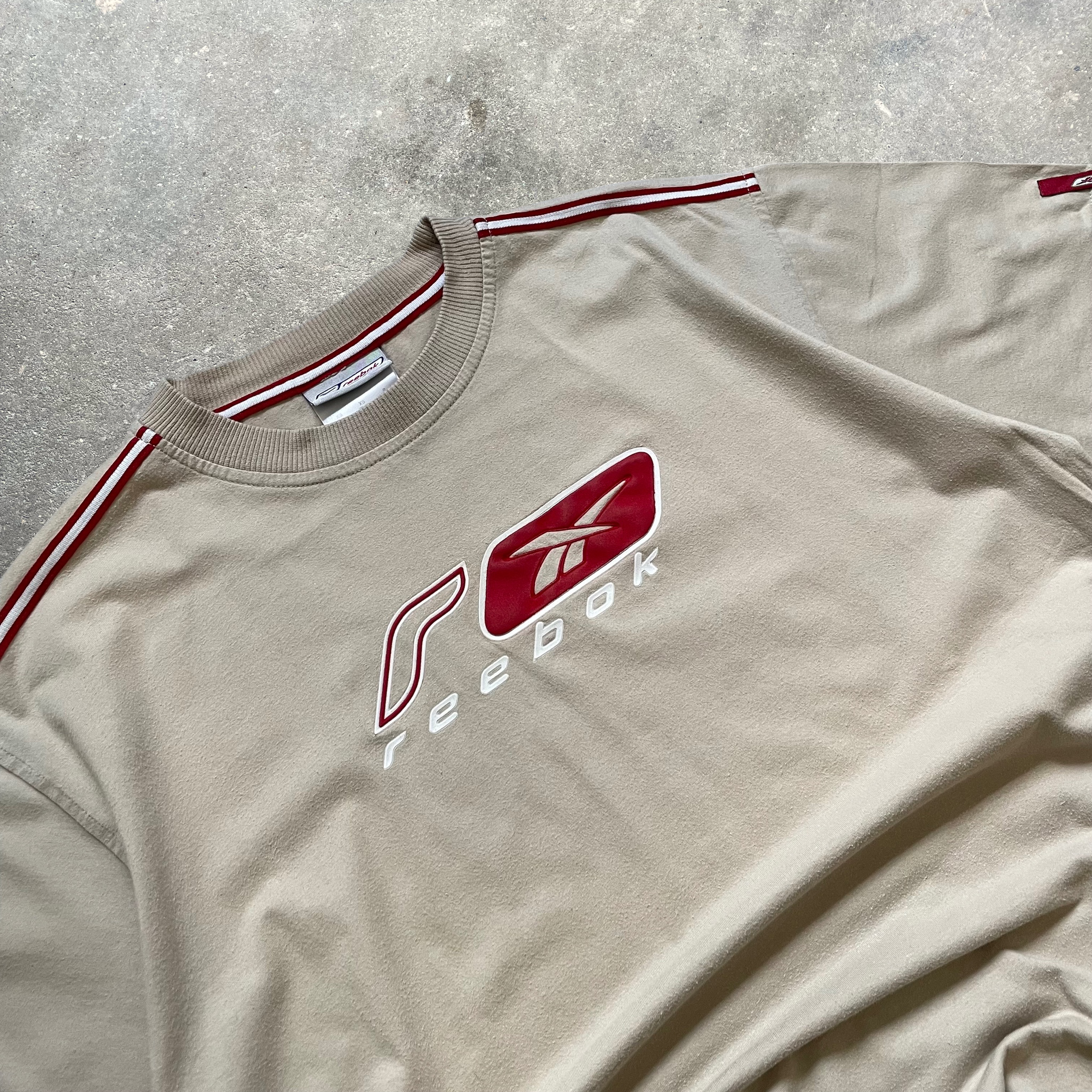 2000's Reebok Tee Beige (XS)