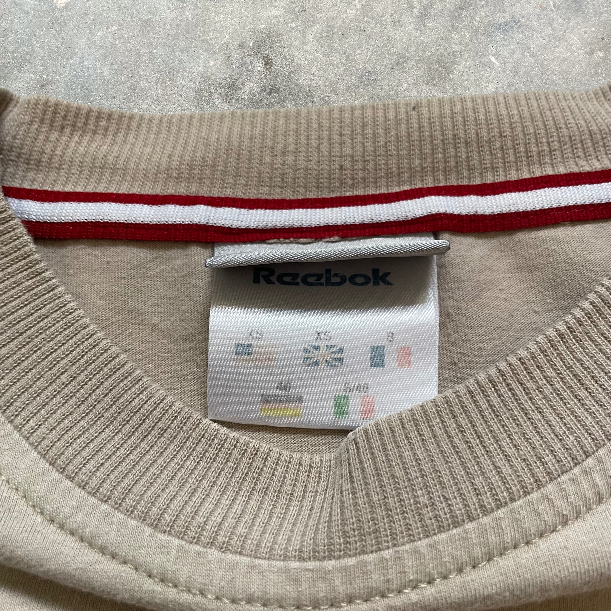 2000's Reebok Tee Beige (XS)