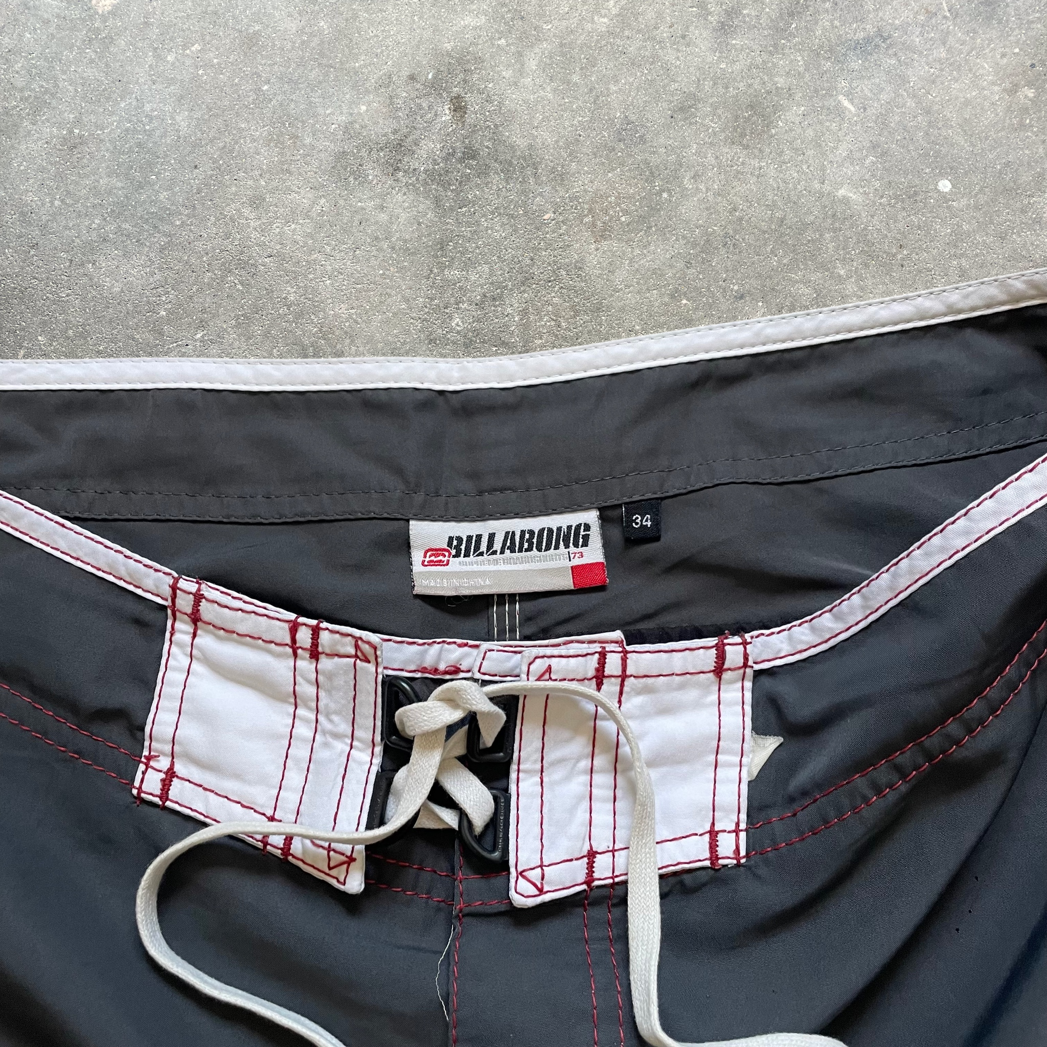 2000's Billabong Boardshorts Grey (34)