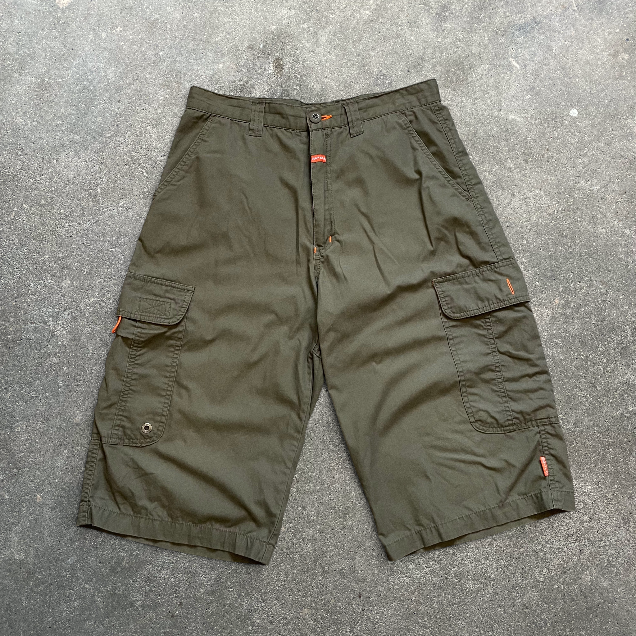2000's Rip Curl Chino Shorts Khaki (31)
