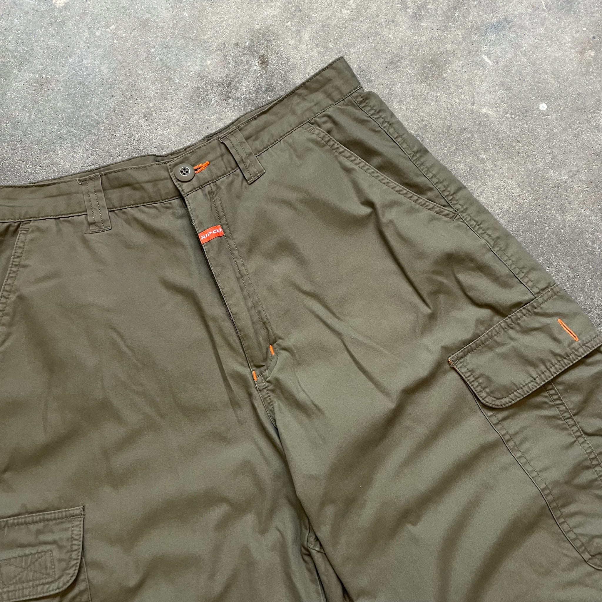 2000's Rip Curl Chino Shorts Khaki (31)