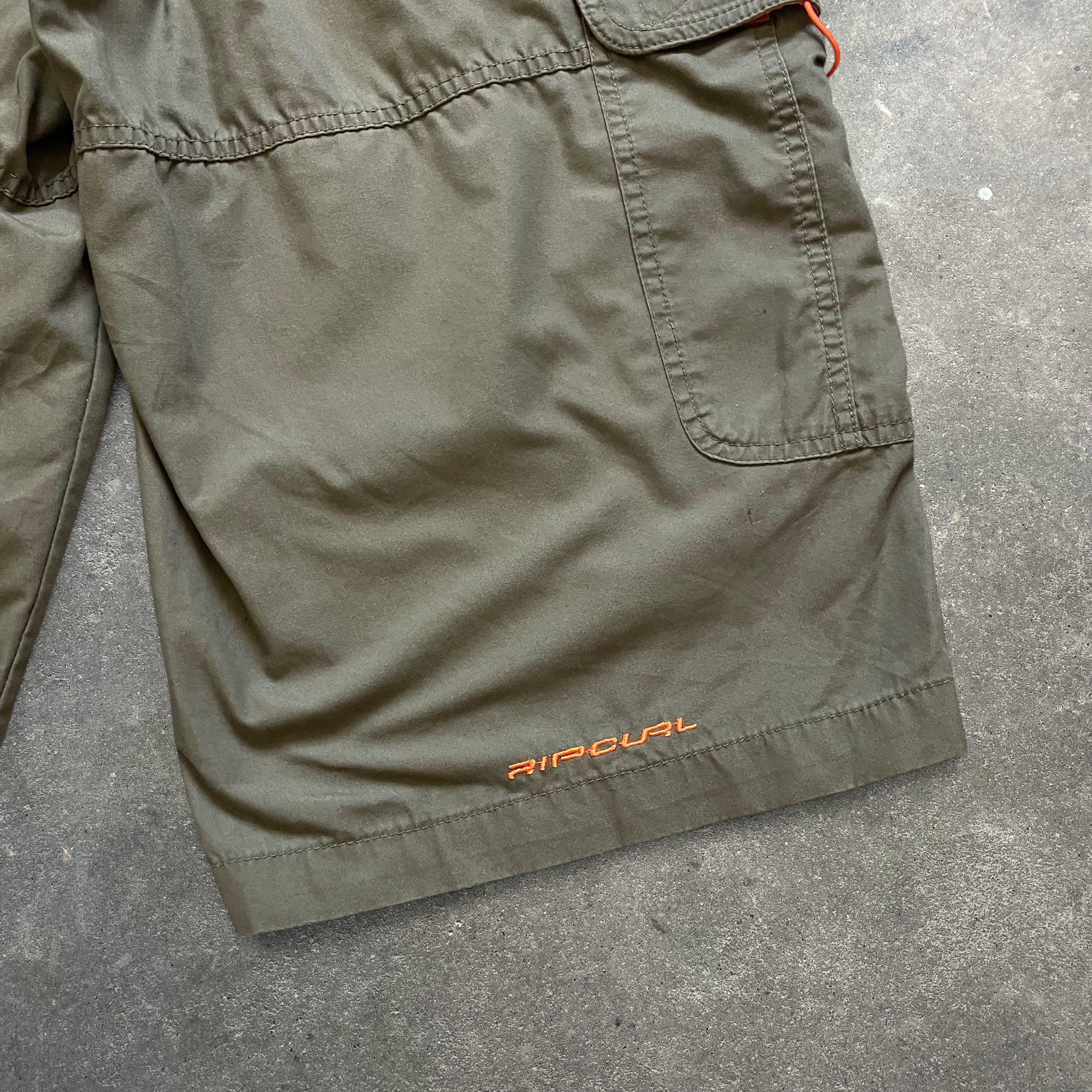 2000's Rip Curl Chino Shorts Khaki (31)