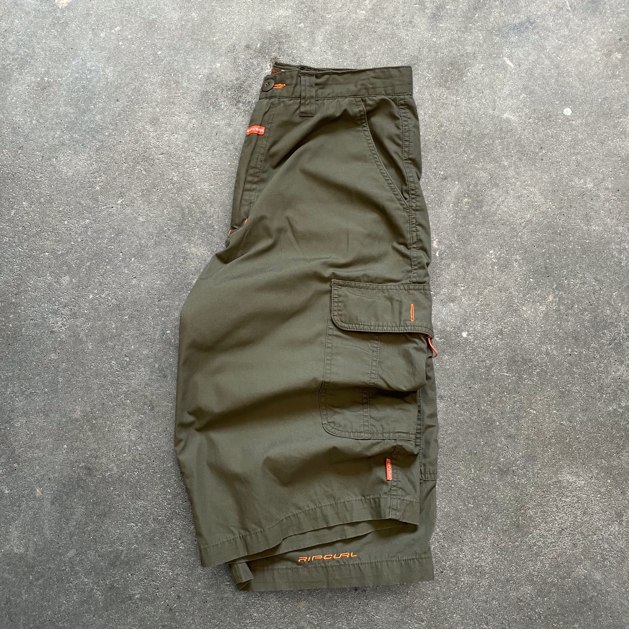 2000's Rip Curl Chino Shorts Khaki (31)