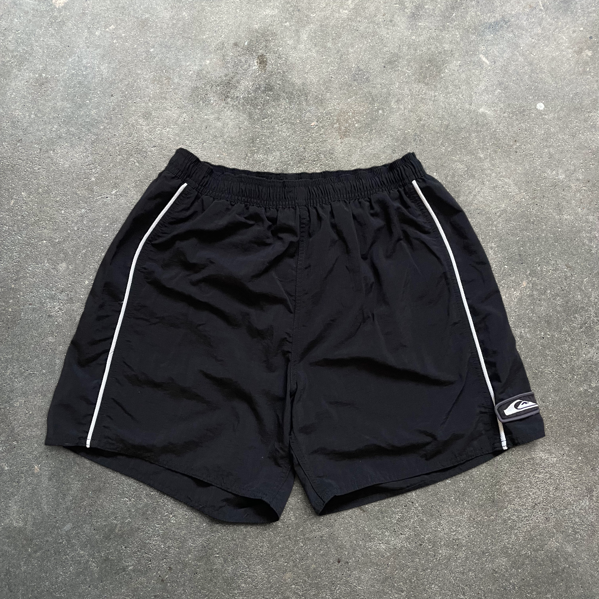 2000's Quiksilver Swim Shorts Black (31)