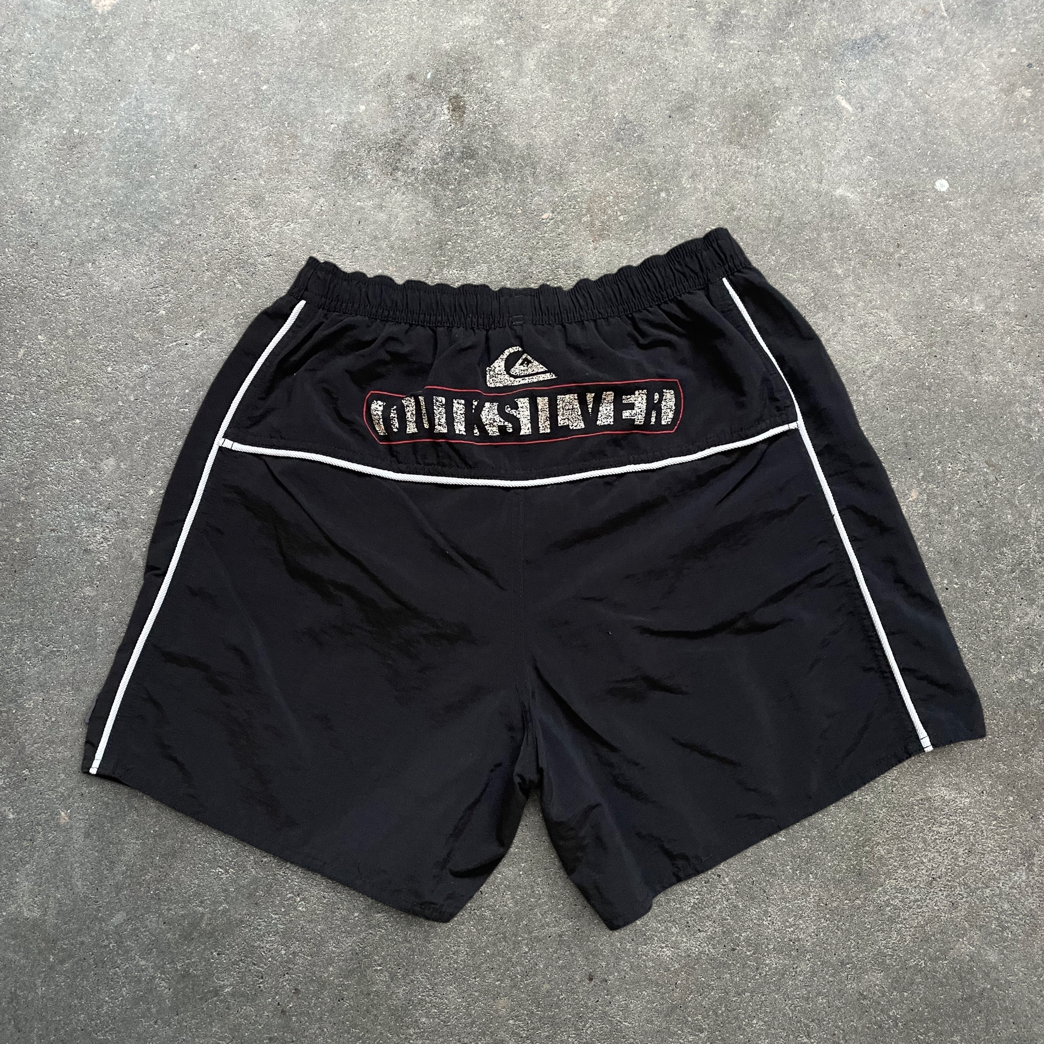 2000's Quiksilver Swim Shorts Black (31)