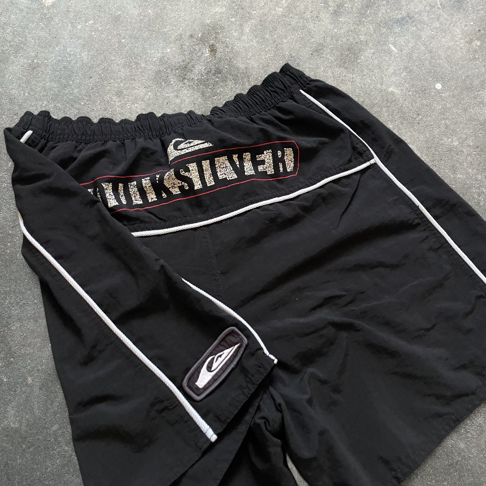 2000's Quiksilver Swim Shorts Black (31)