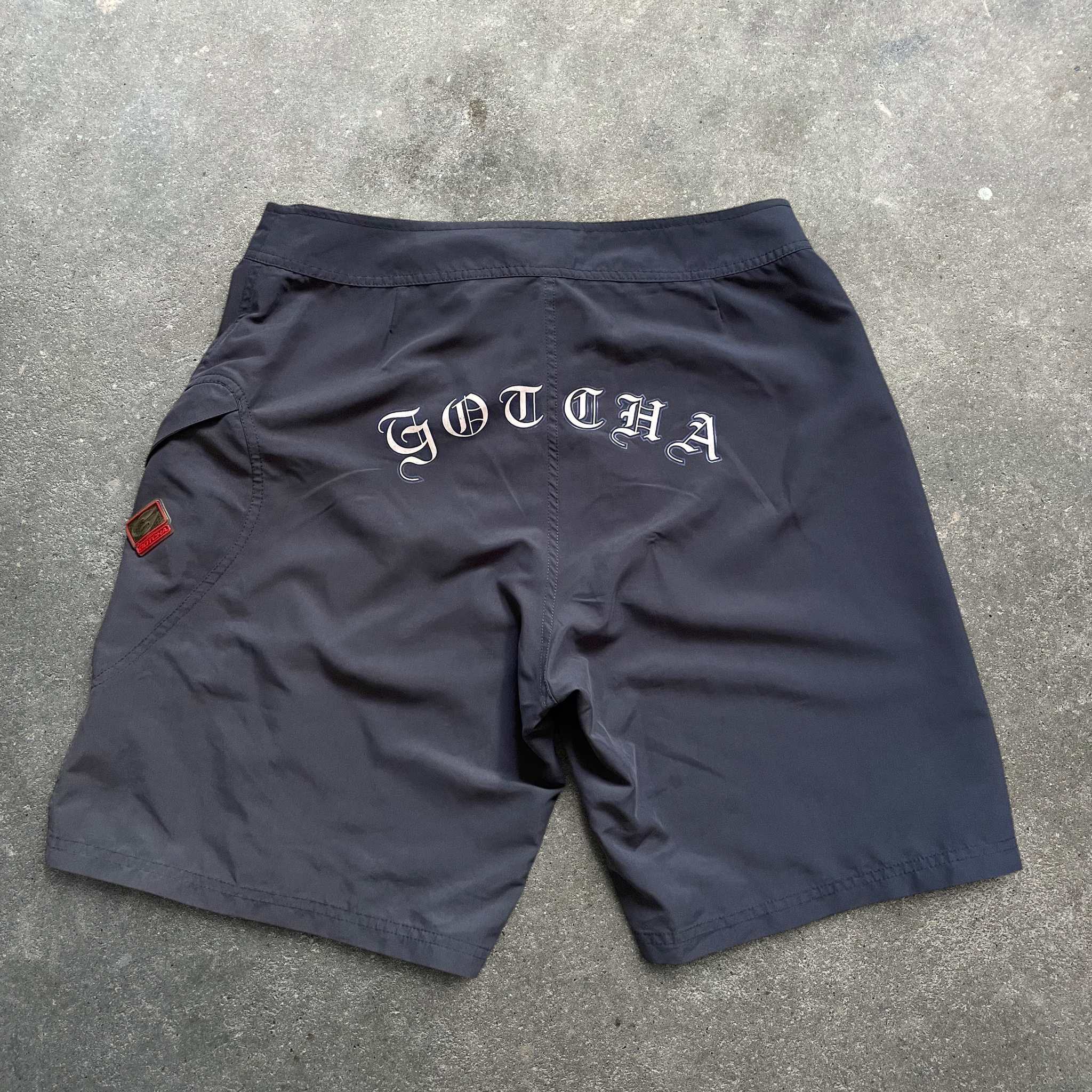2000's Gotcha Boardshorts Navy Grey (34)