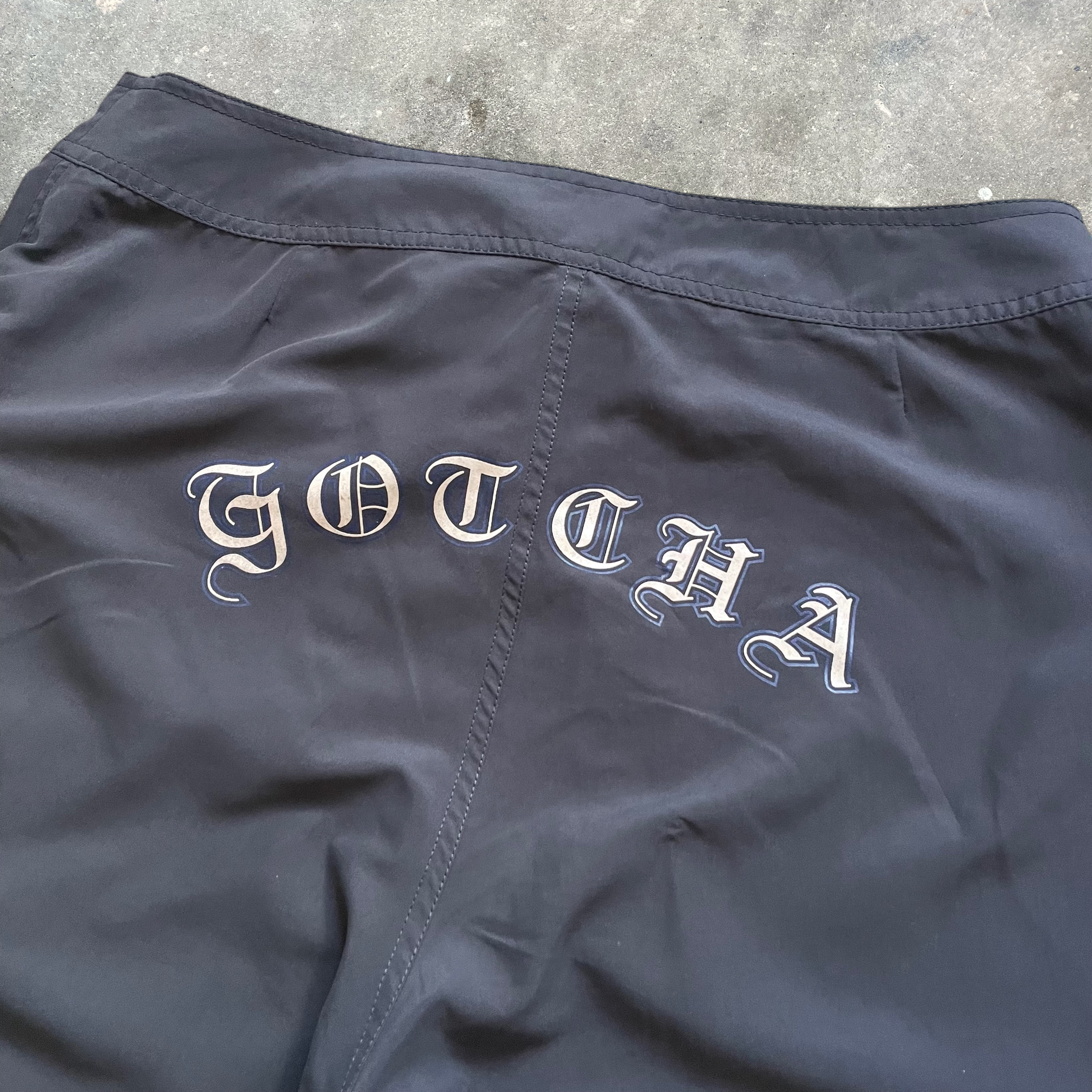 2000's Gotcha Boardshorts Navy Grey (34)