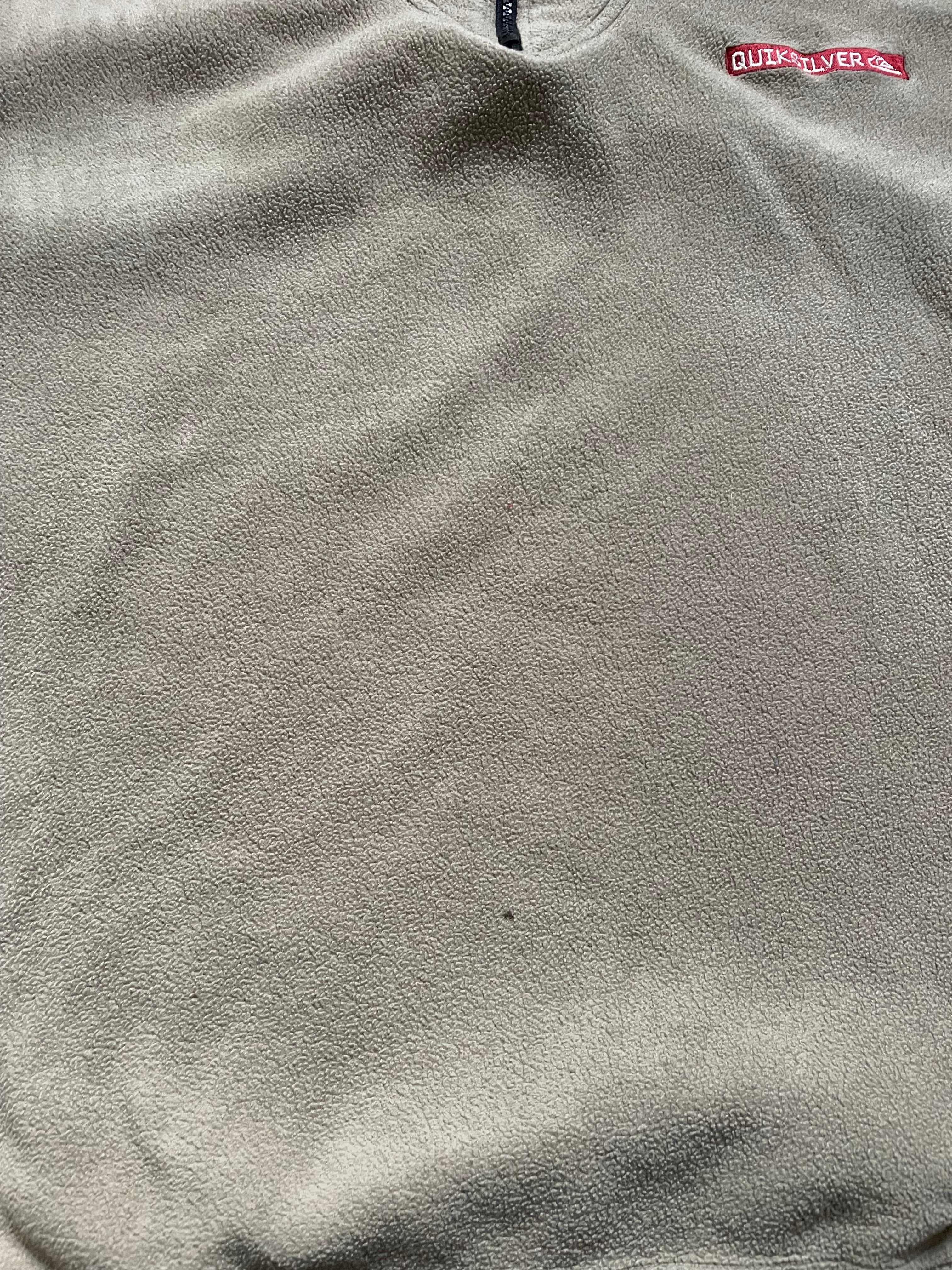 Quiksilver 1/4 Zip Polartec Fleece Beige (M)