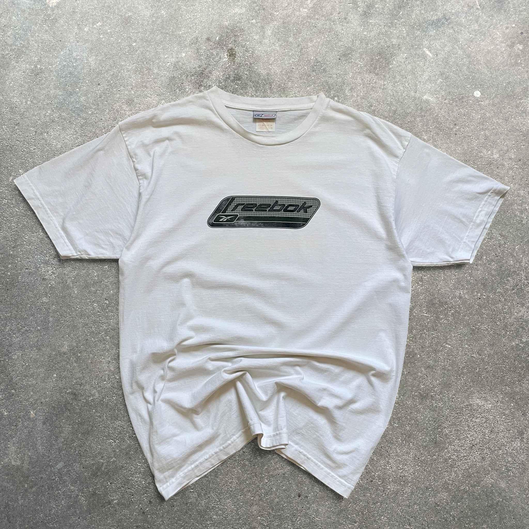 2000's Reebok Tee White (L)