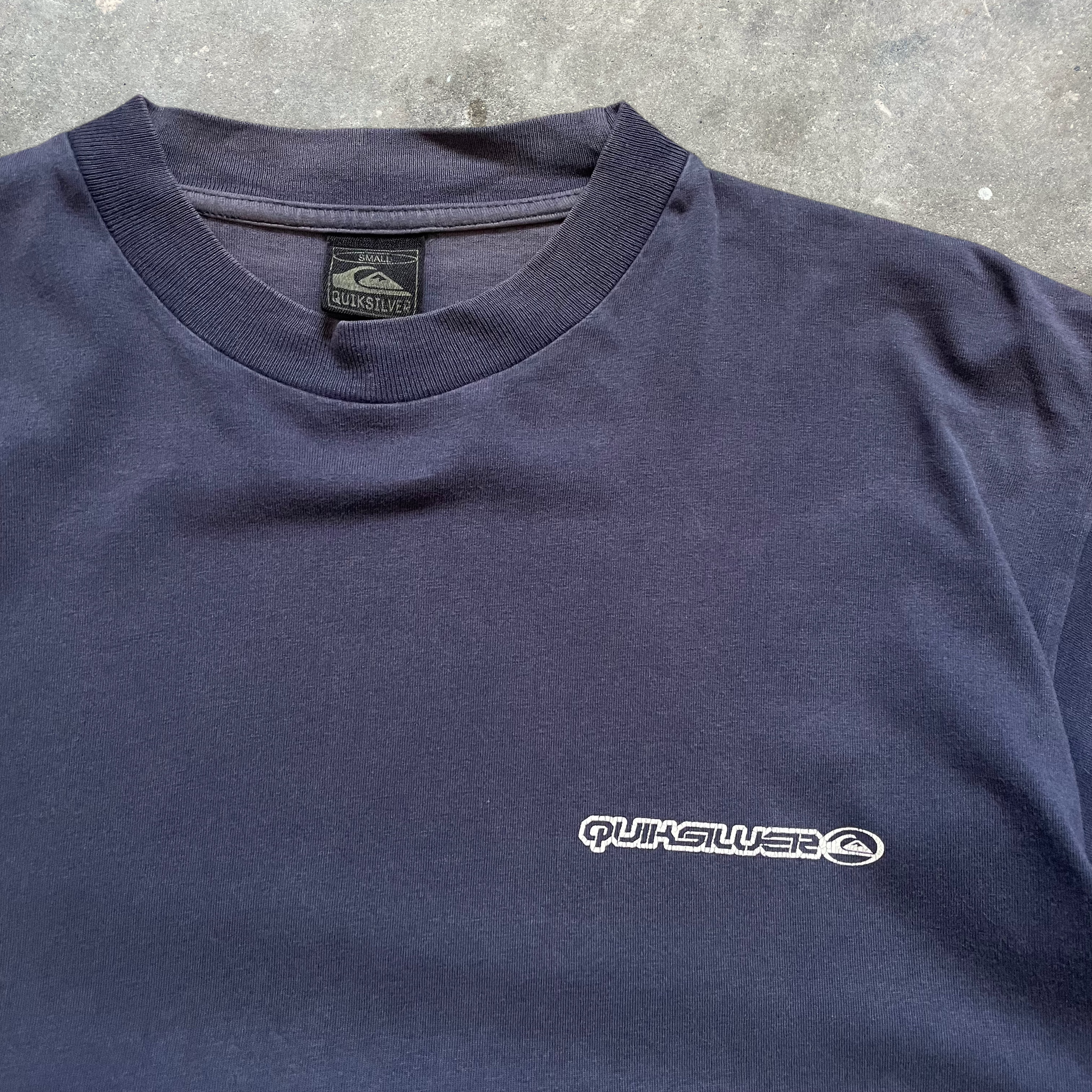 90's Quiksilver T-Shirt Navy (S)