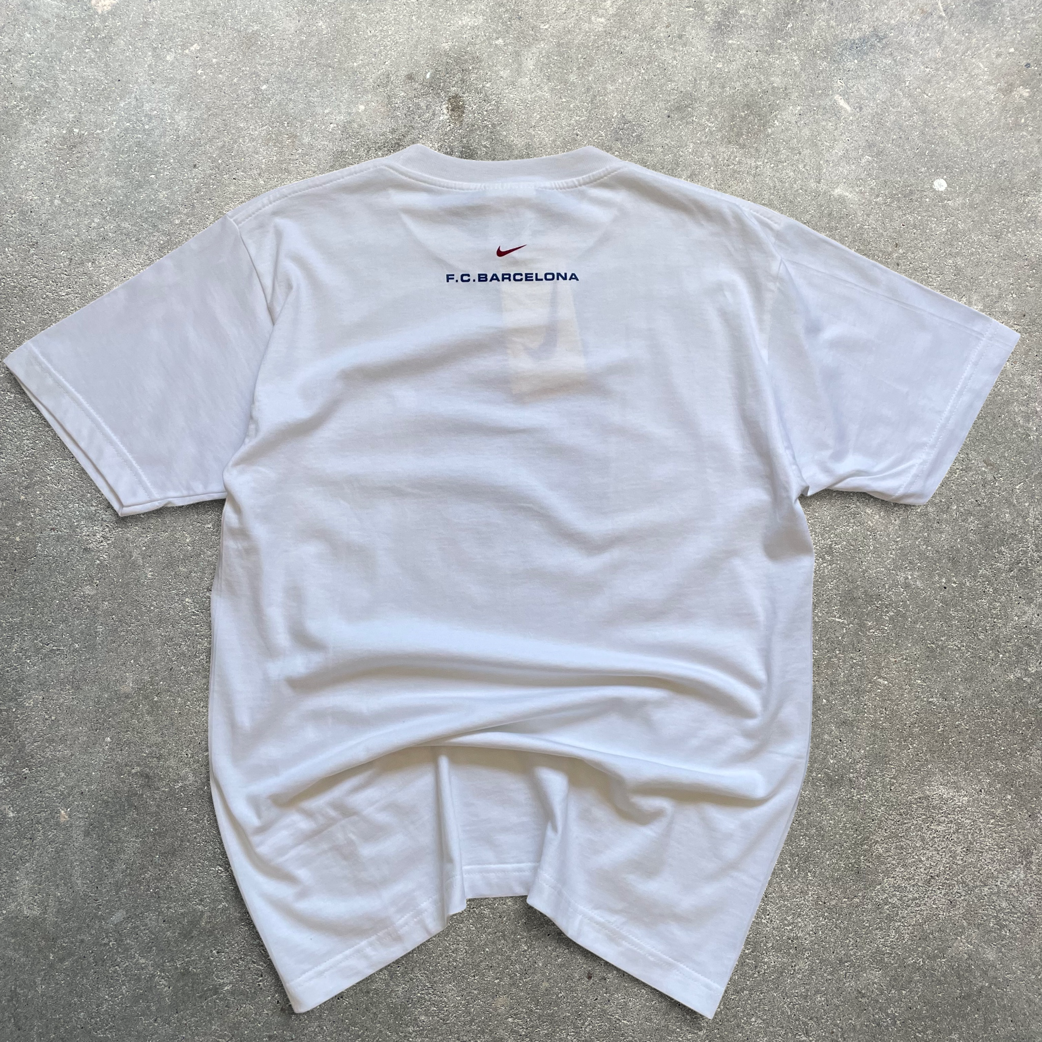 90's Nike Barcelona Football T-shirt (S)