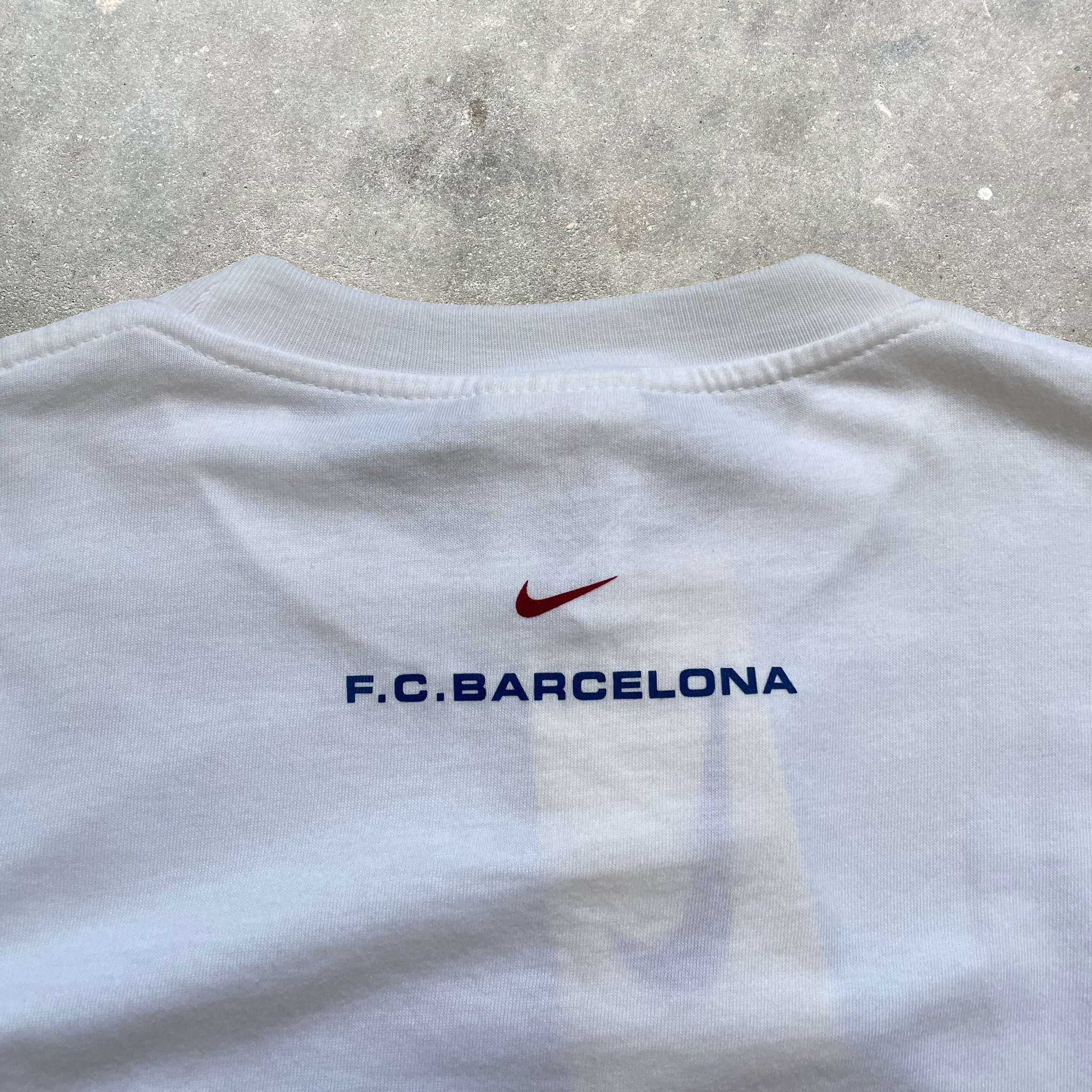 90's Nike Barcelona Football T-shirt (S)