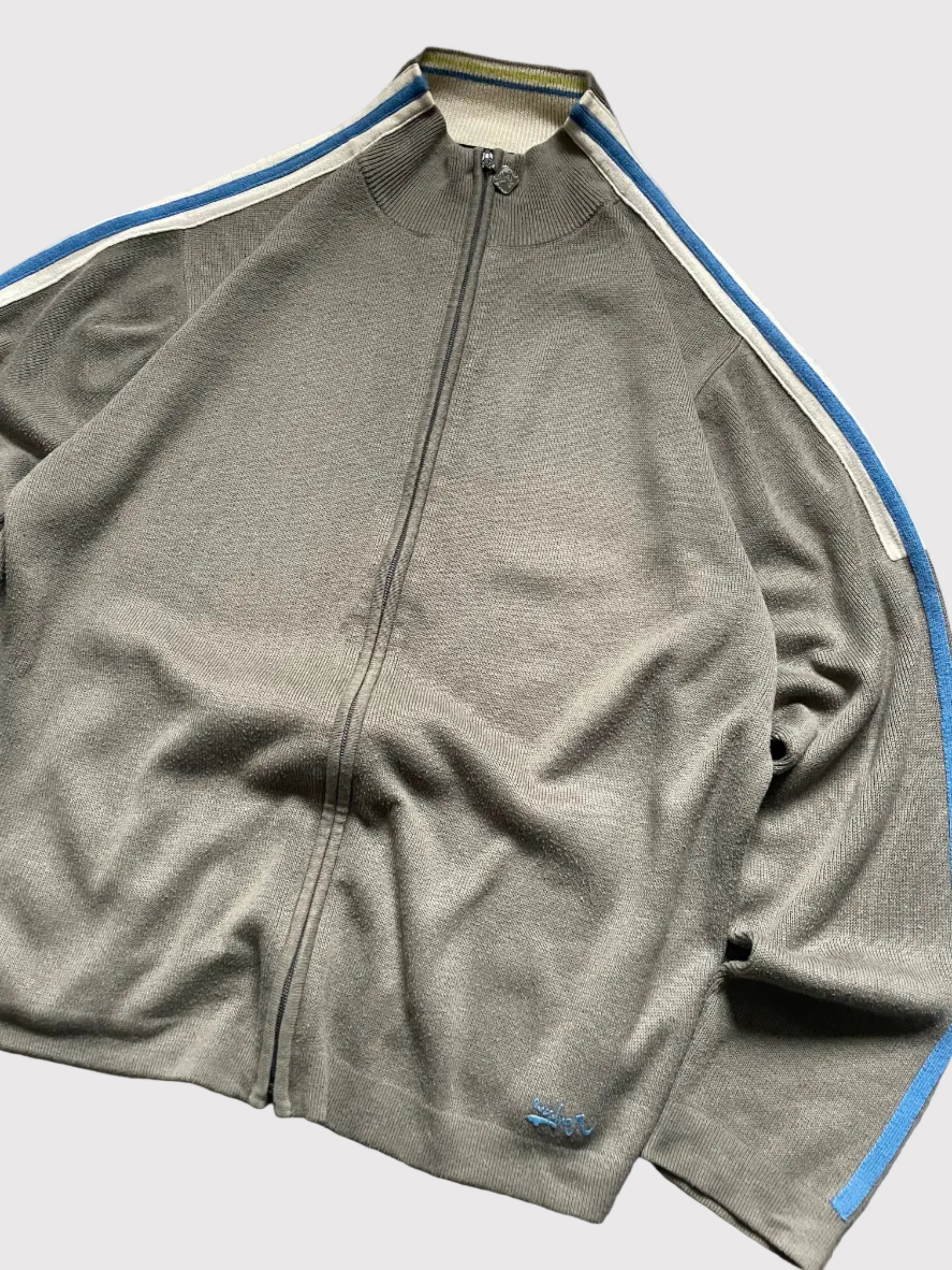 Quiksilver Full Zip Jumper Olive Green (L)