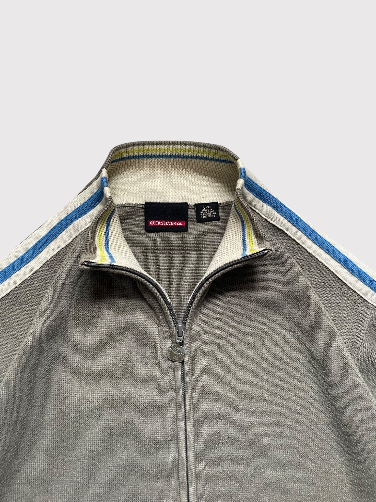 Quiksilver Full Zip Jumper Olive Green (L)