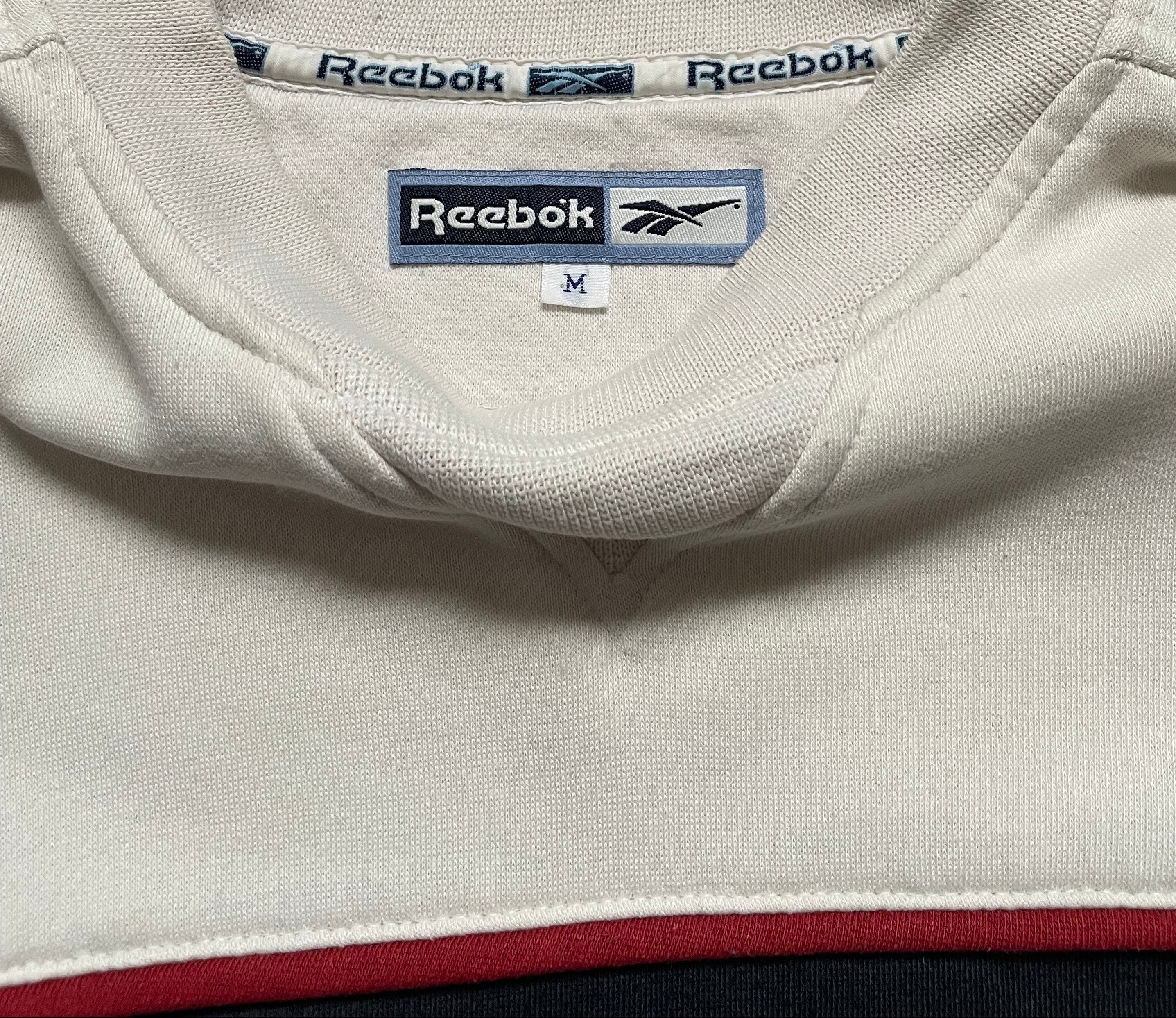 Reebok Sweatshirt Cream/Red (L)