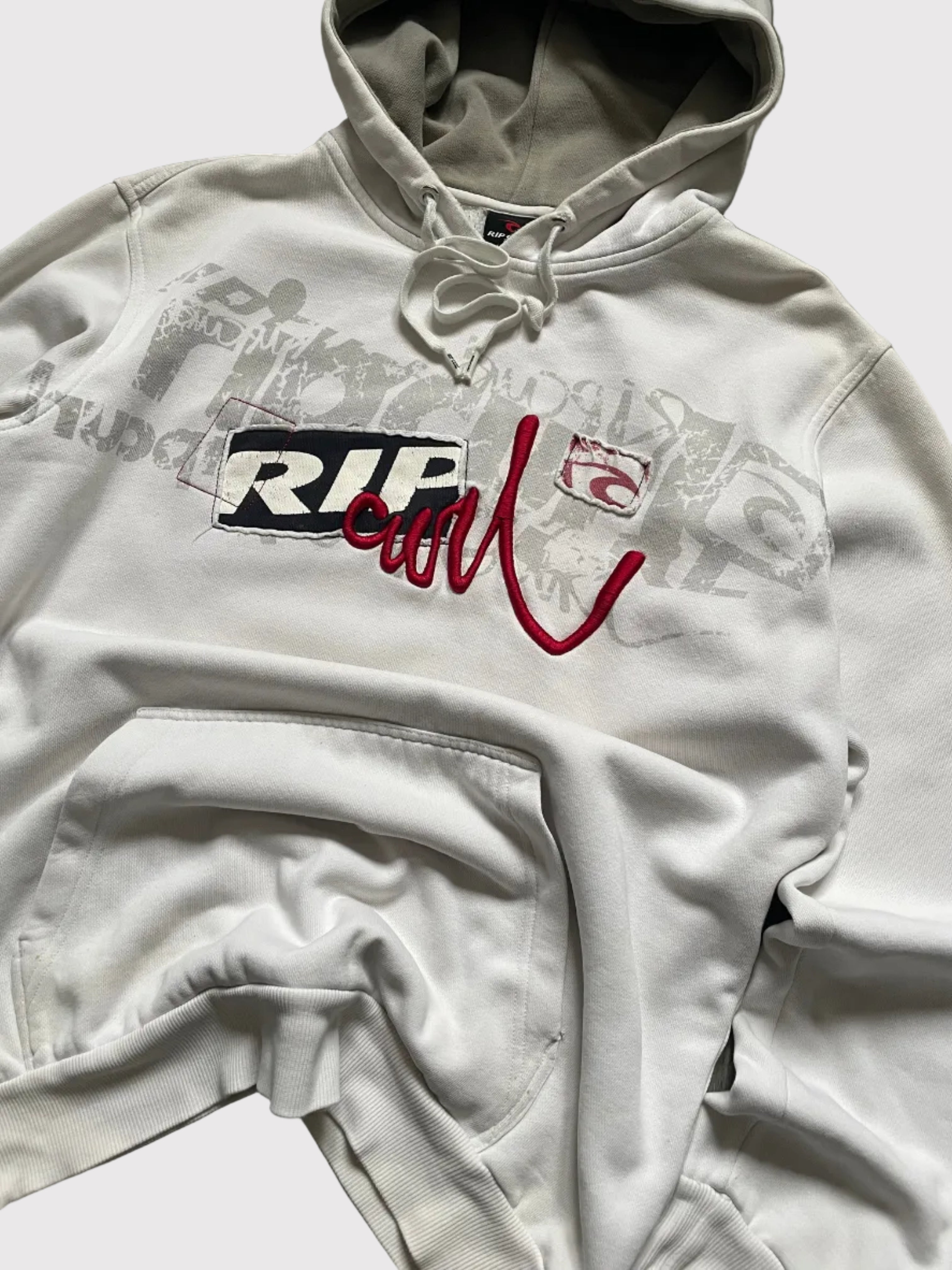 Rip Curl Graphic Hoodie 00's White (L)