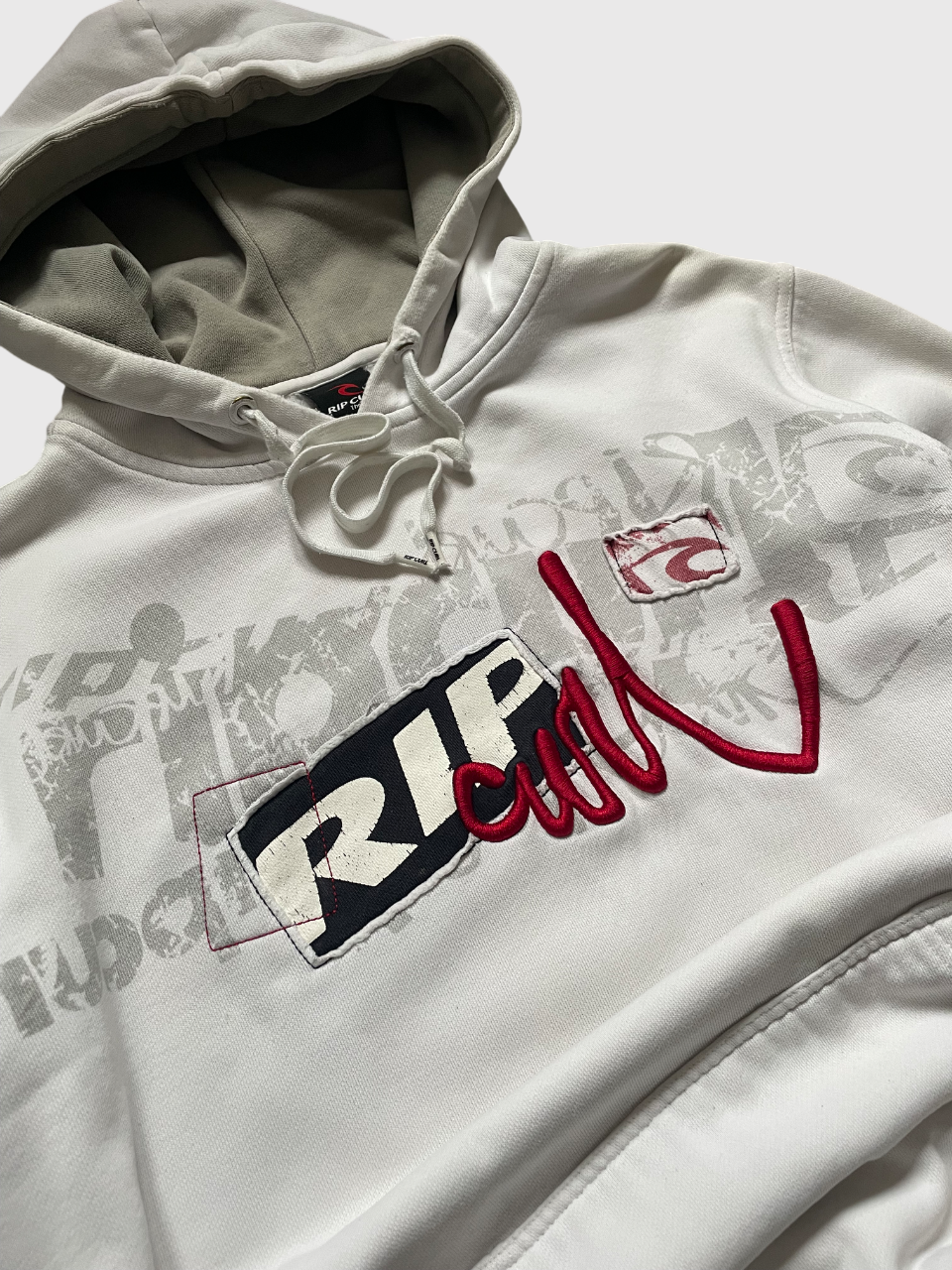 Rip Curl Graphic Hoodie 00's White (L)