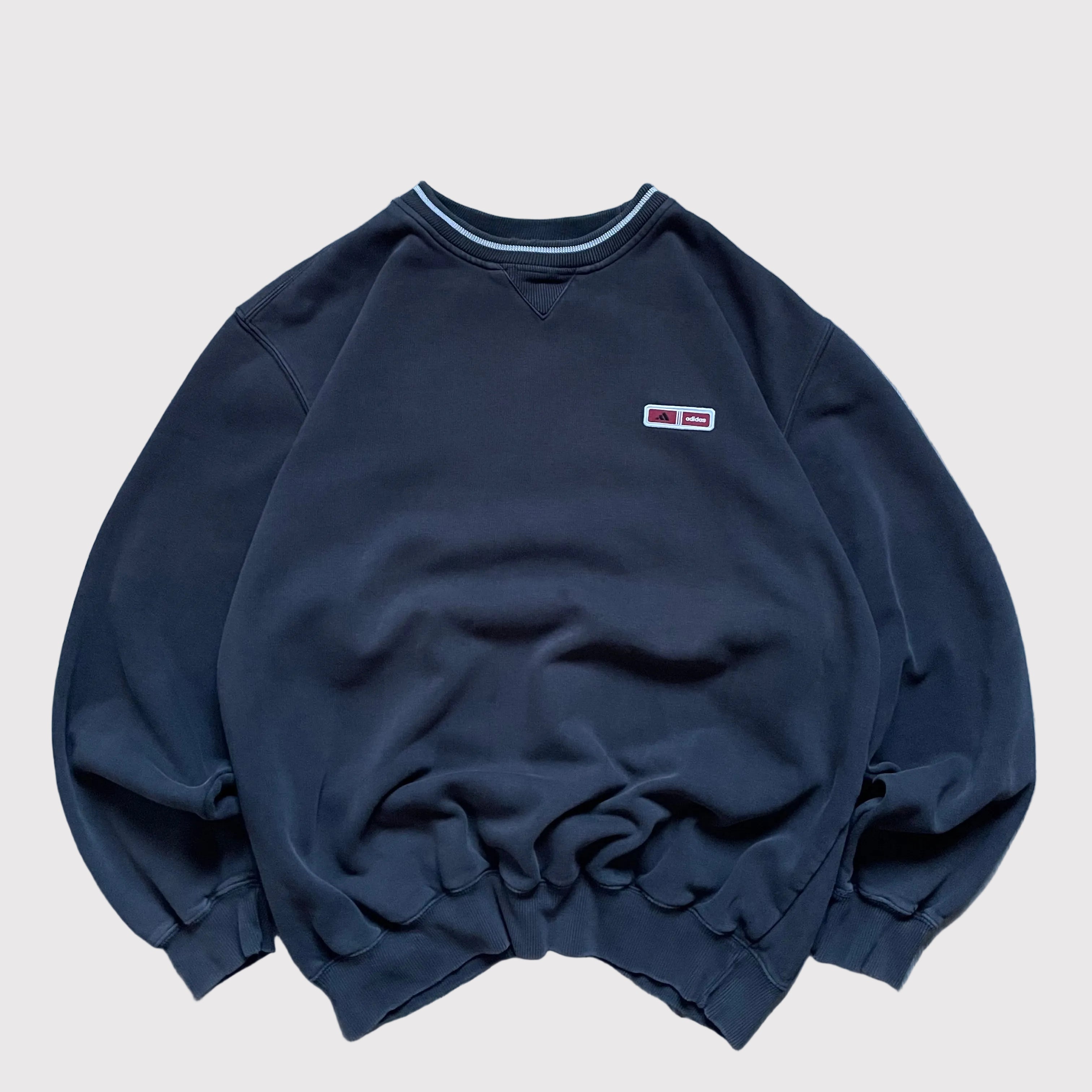 Adidas Sweatshirt Charcoal Grey (M)