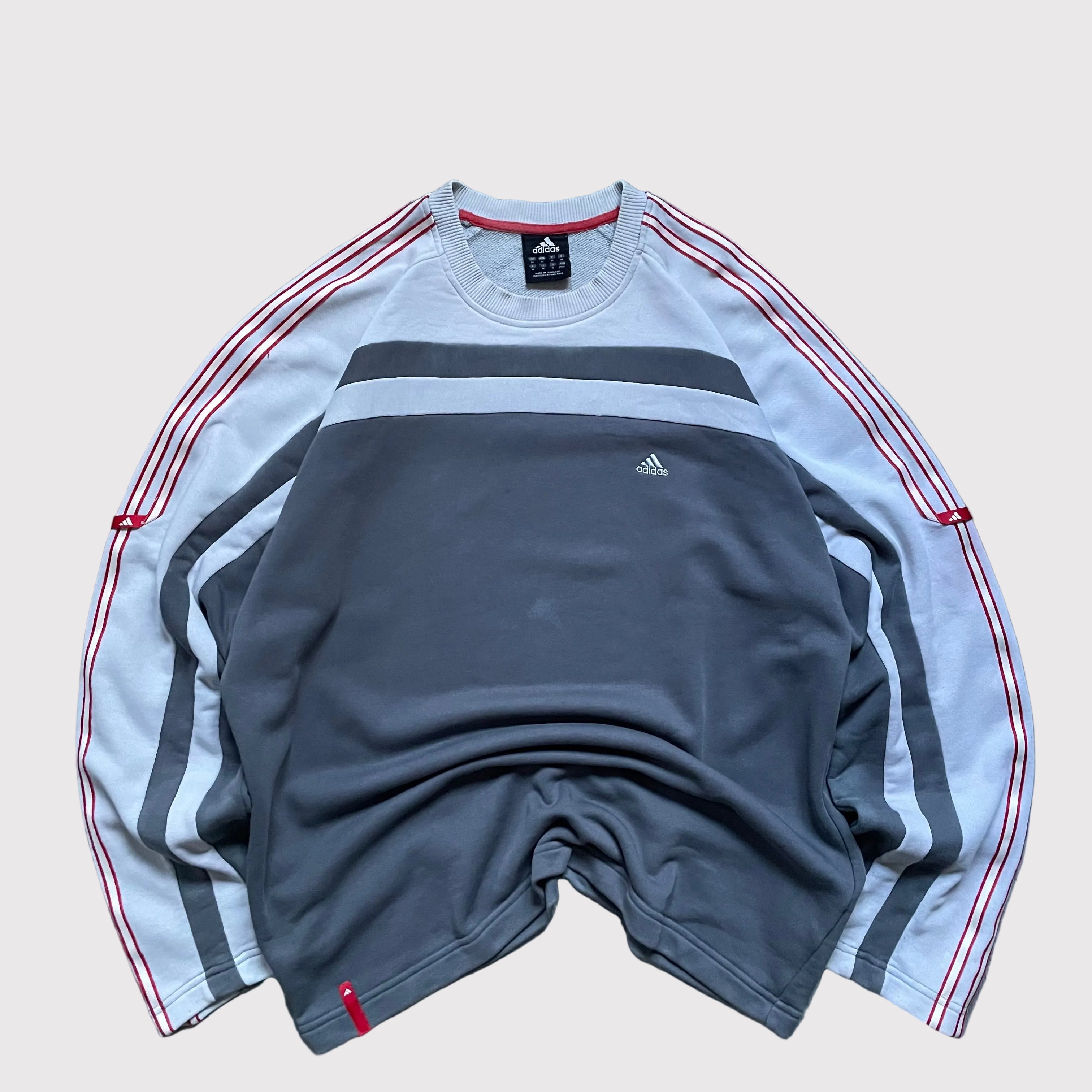 Adidas Sweatshirt Charcoal Grey (M)