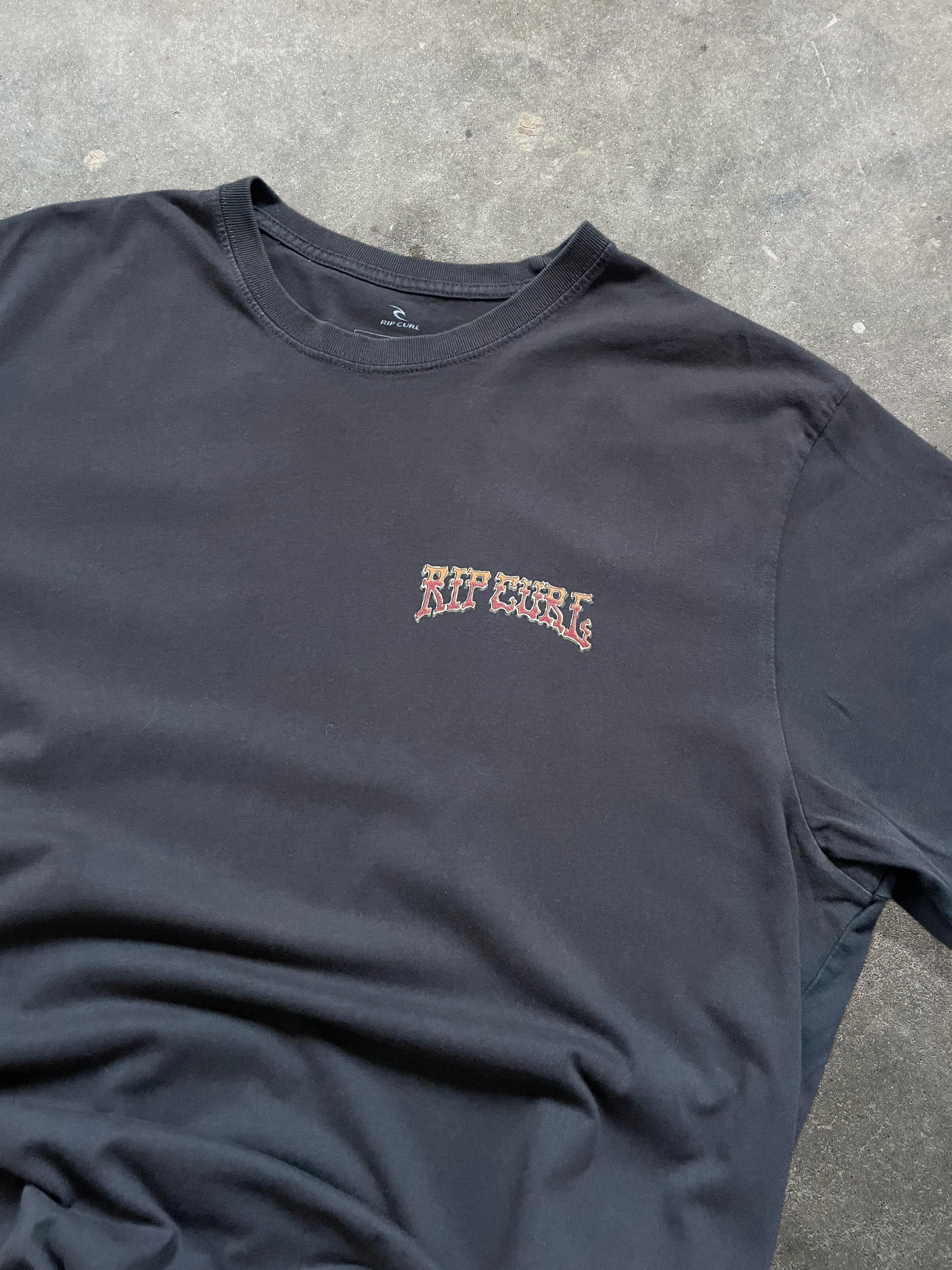 Rip Curl Graphic T-shirt Brown (XL)