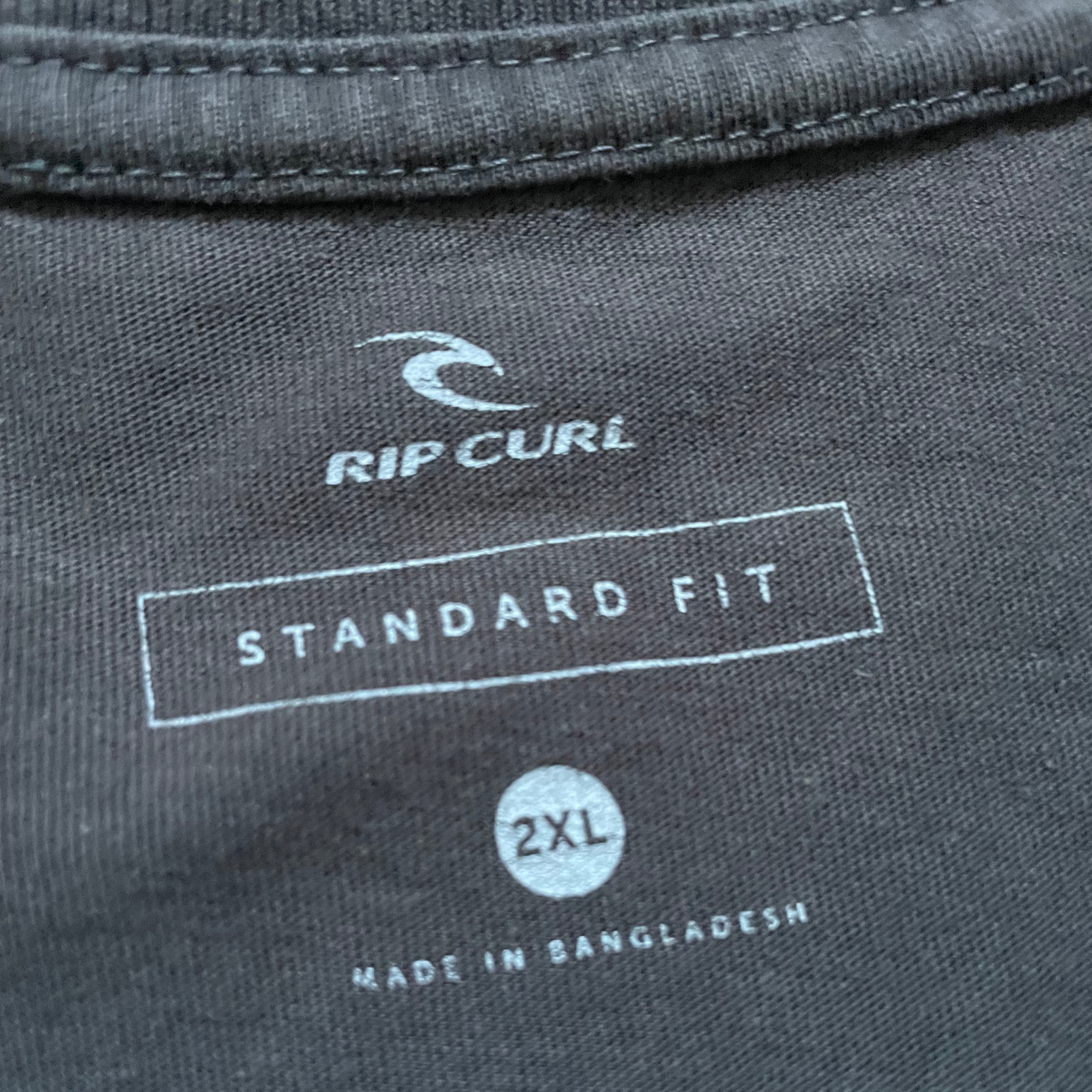 Rip Curl Graphic T-shirt Brown (XXL)