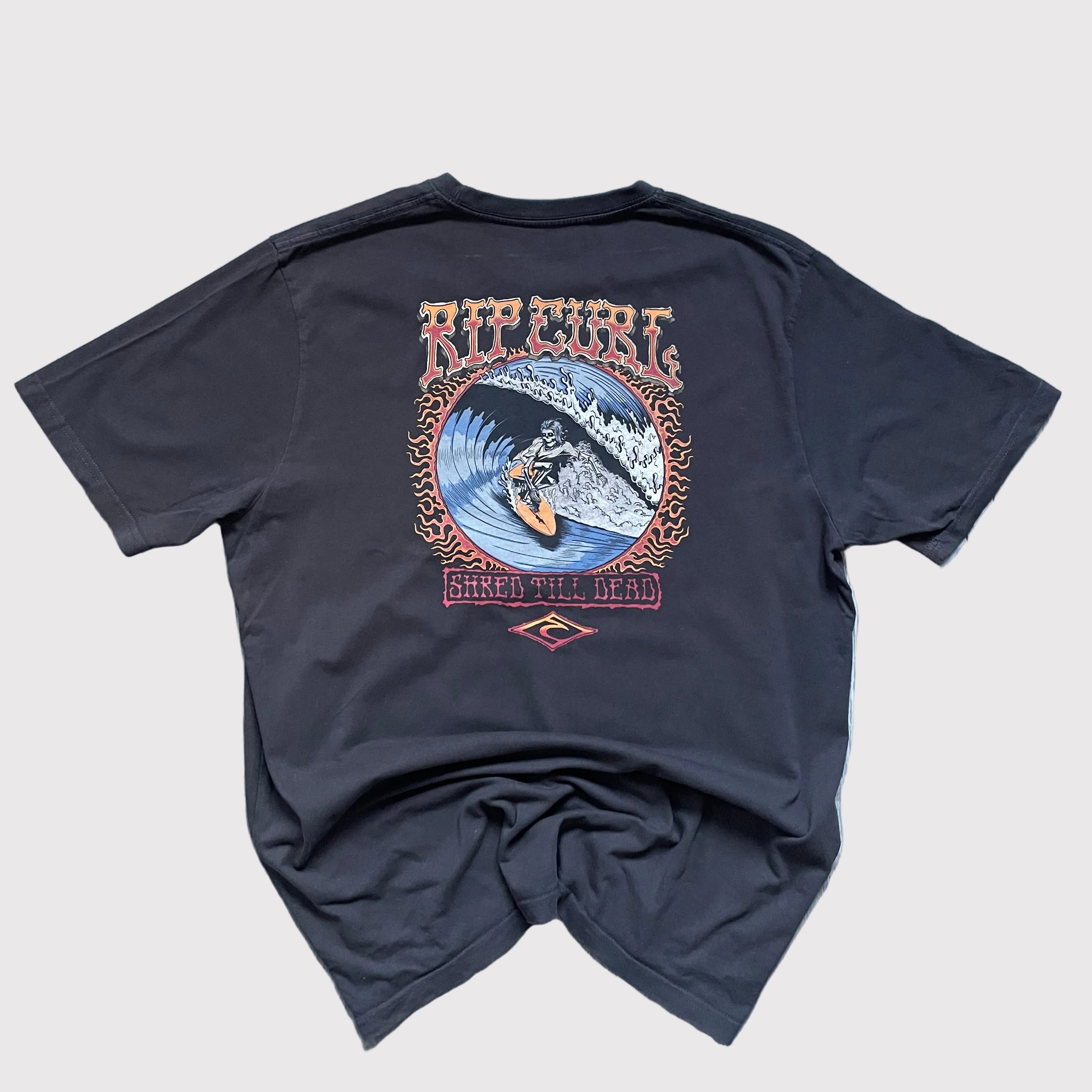 Rip Curl Graphic T-shirt Brown (XXL)