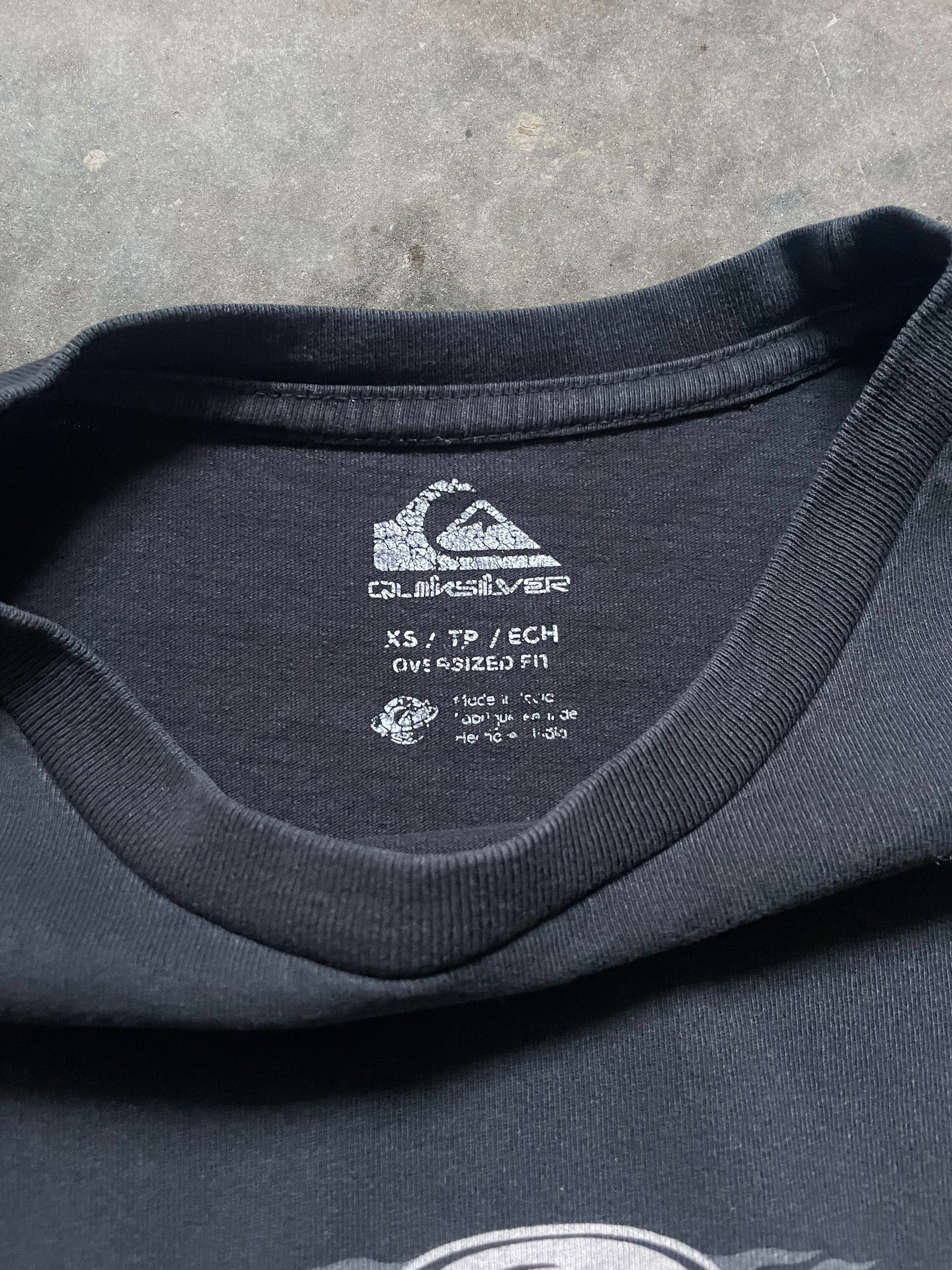 Quiksilver Graphic T-shirt Grey (XS)