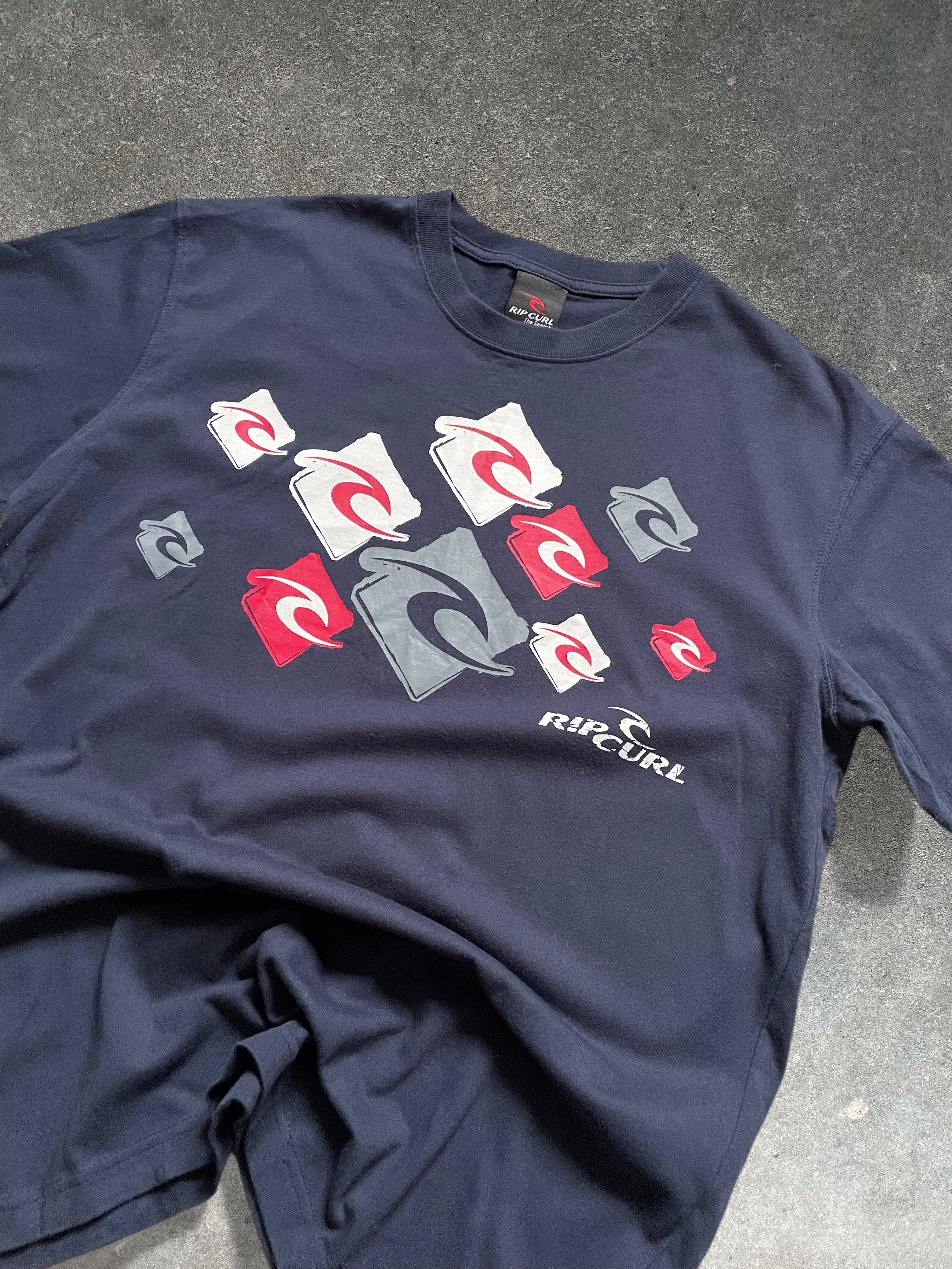 Rip Curl Graphic T-shirt Navy (M)